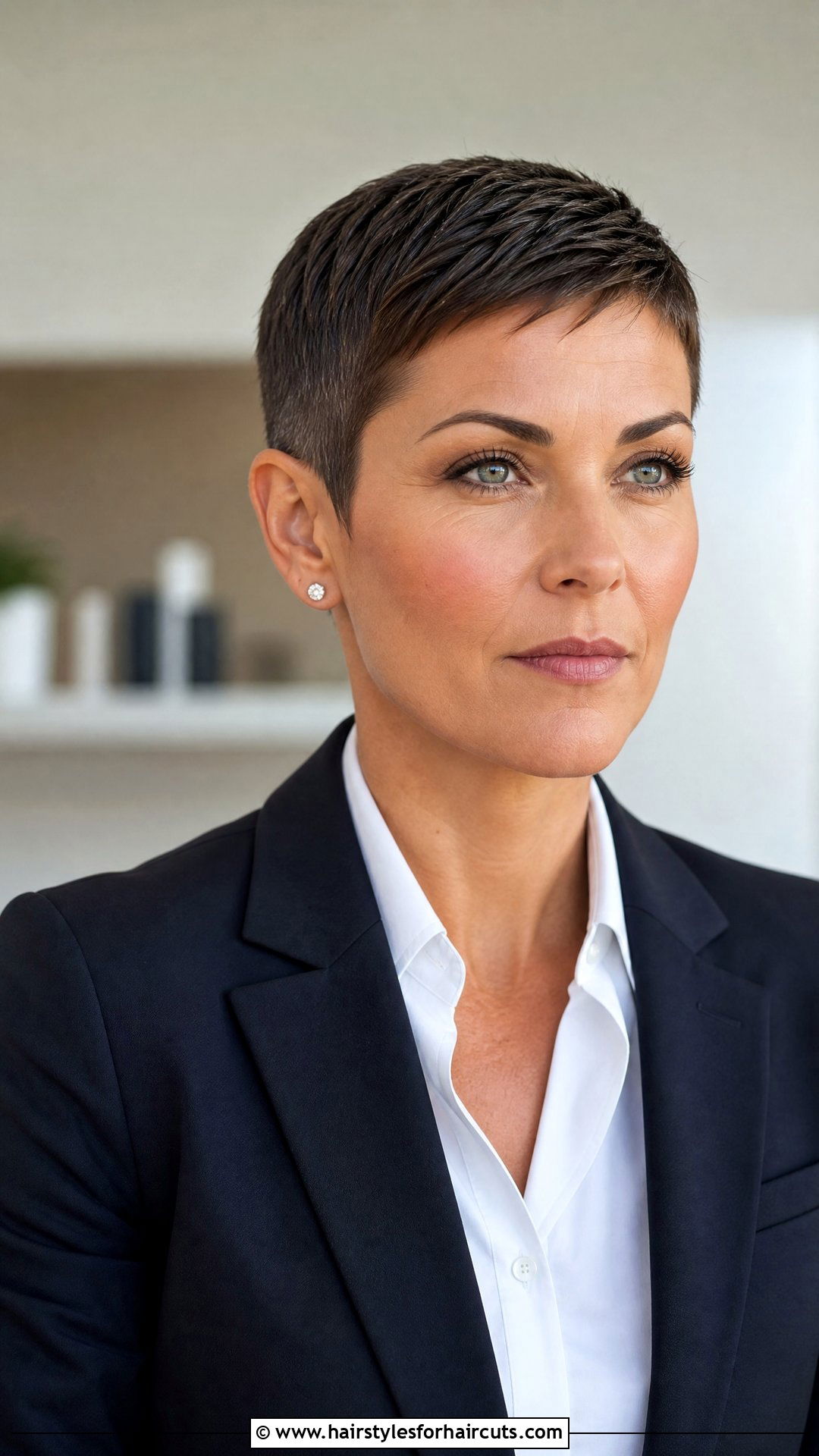 Polished Pixie Cut - 25 smart hairstyles - 25 smart hairstyles