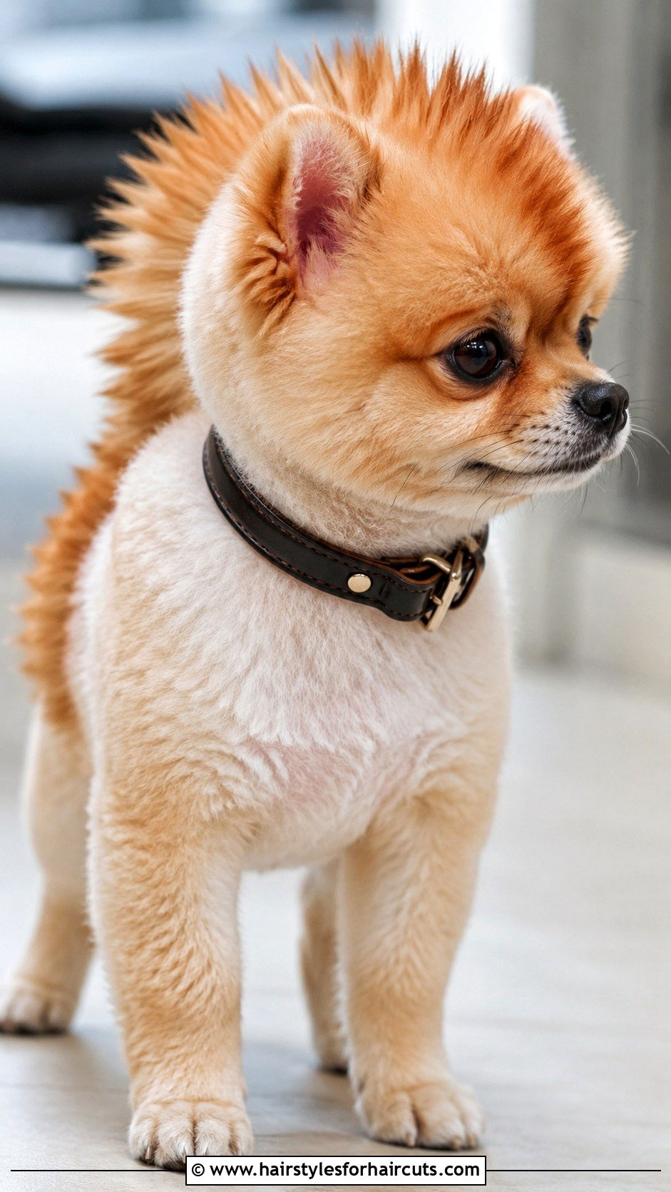 Pomeranian Mohawk Cut - 25 haircuts for pomeranians - 25 haircuts for pomeranians