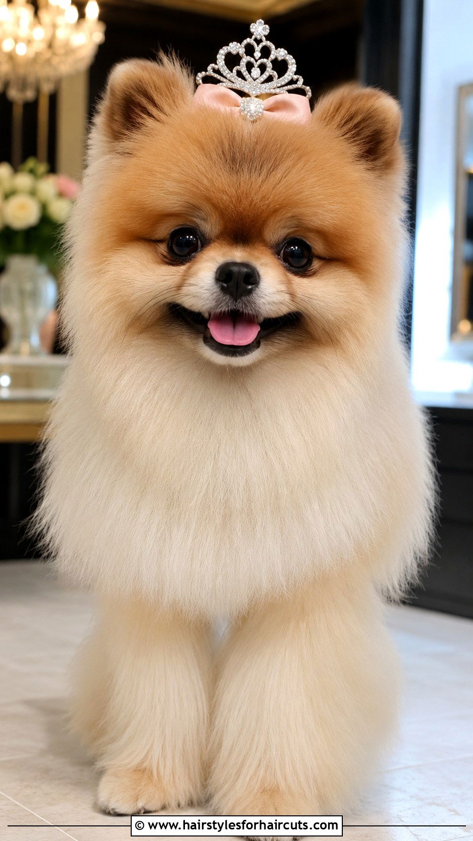 Pomeranian Princess Cut - 25 haircuts for pomeranians - 25 haircuts for pomeranians
