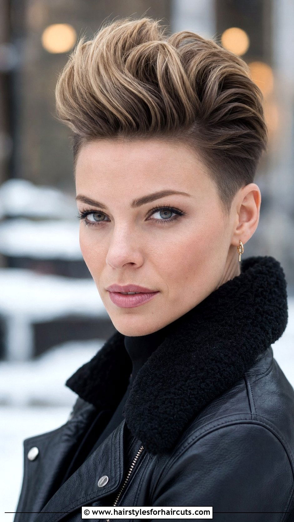 Pompadour - 25 hairstyles in the 1940s - 25 hairstyles in the 1940s