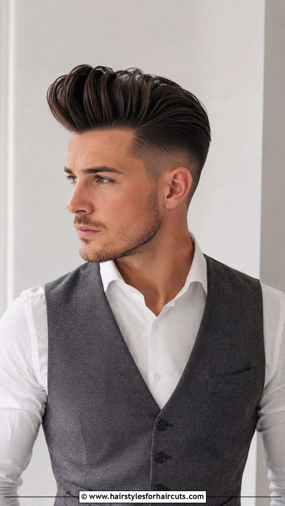 Pompadour Haircut - 25 all hairstyles for men - 25 all hairstyles for men