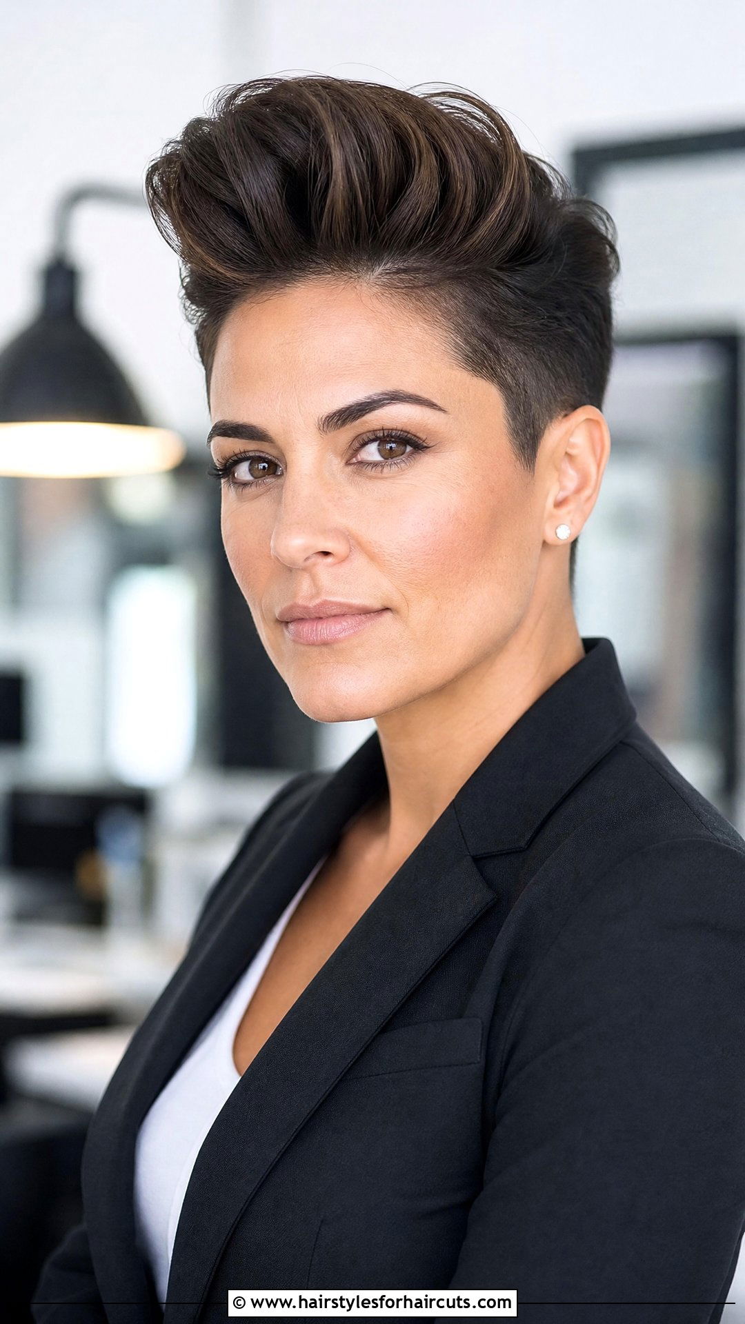 Pompadour Short Hair - 25 womens short haircuts styles - 25 womens short haircuts styles