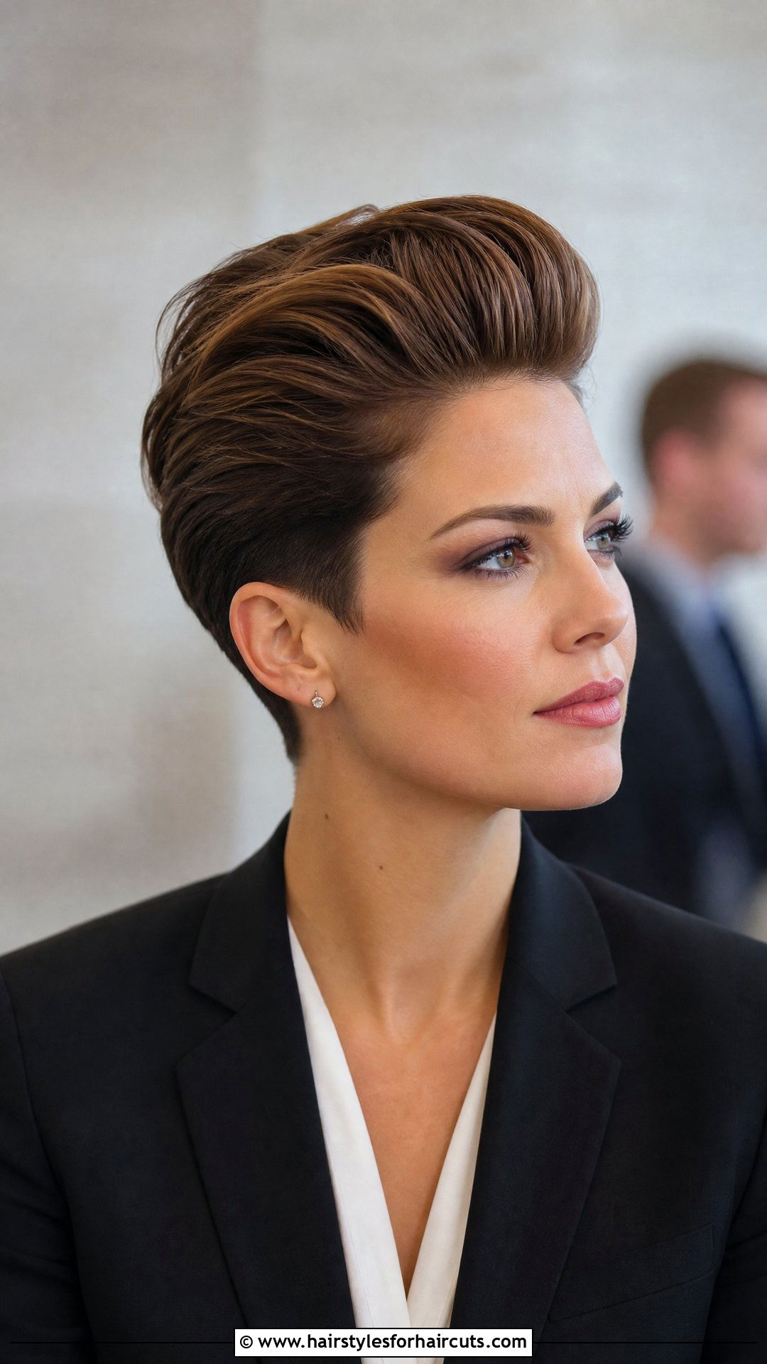 Pompadour Short Hair - 25 formal hairstyles for short hair - 25 formal hairstyles for short hair