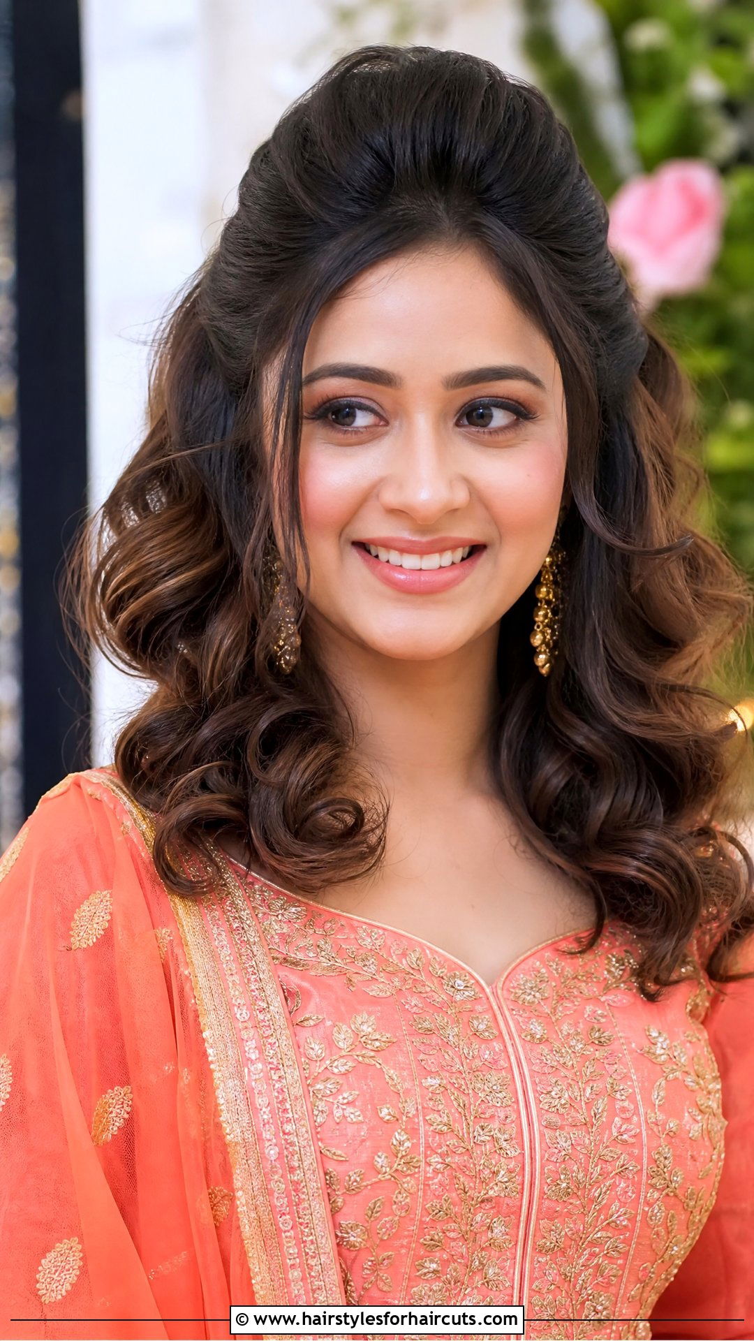Pouf And Curl Combo - 25 indian hairstyles girl - 25 indian hairstyles girl