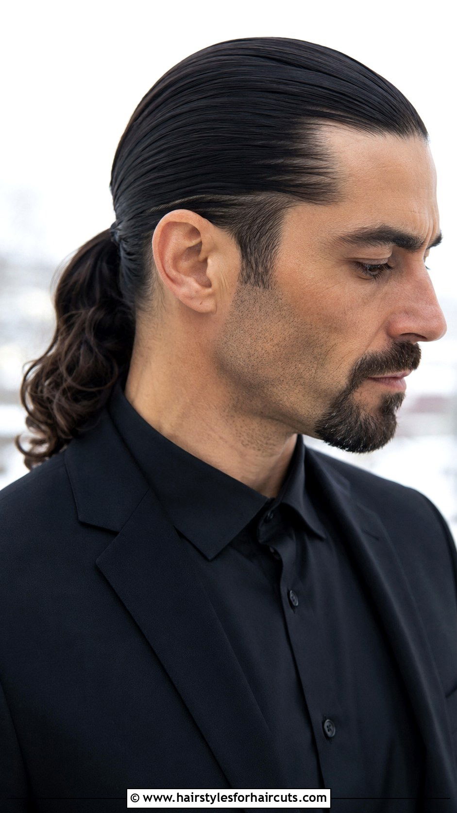 Progressive Metal Sleek Ponytail - 25 metal hairstyles - 25 metal hairstyles