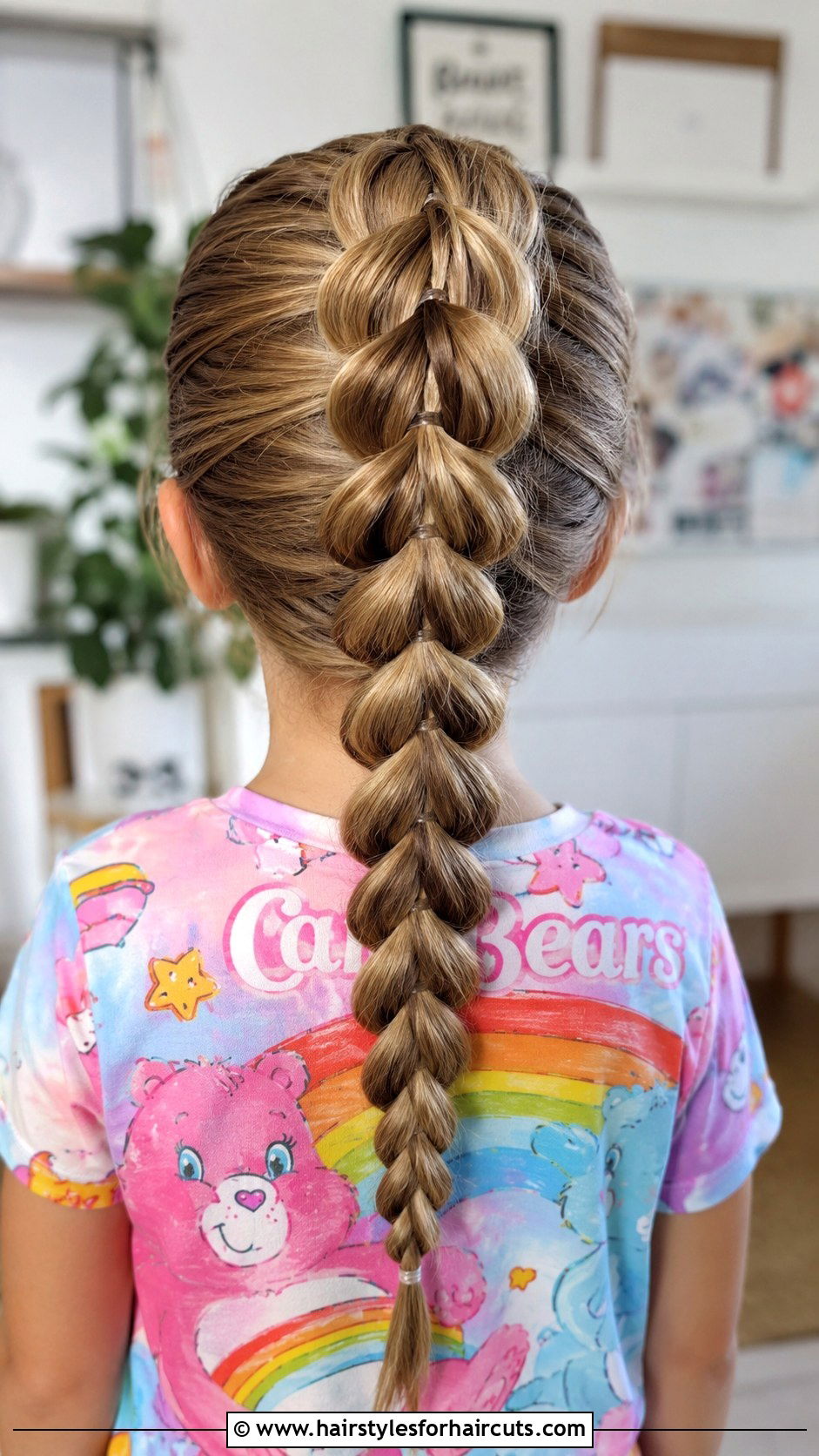 Pull Through Braid - 25 cute hairstyles for girls - 25 cute hairstyles for girls