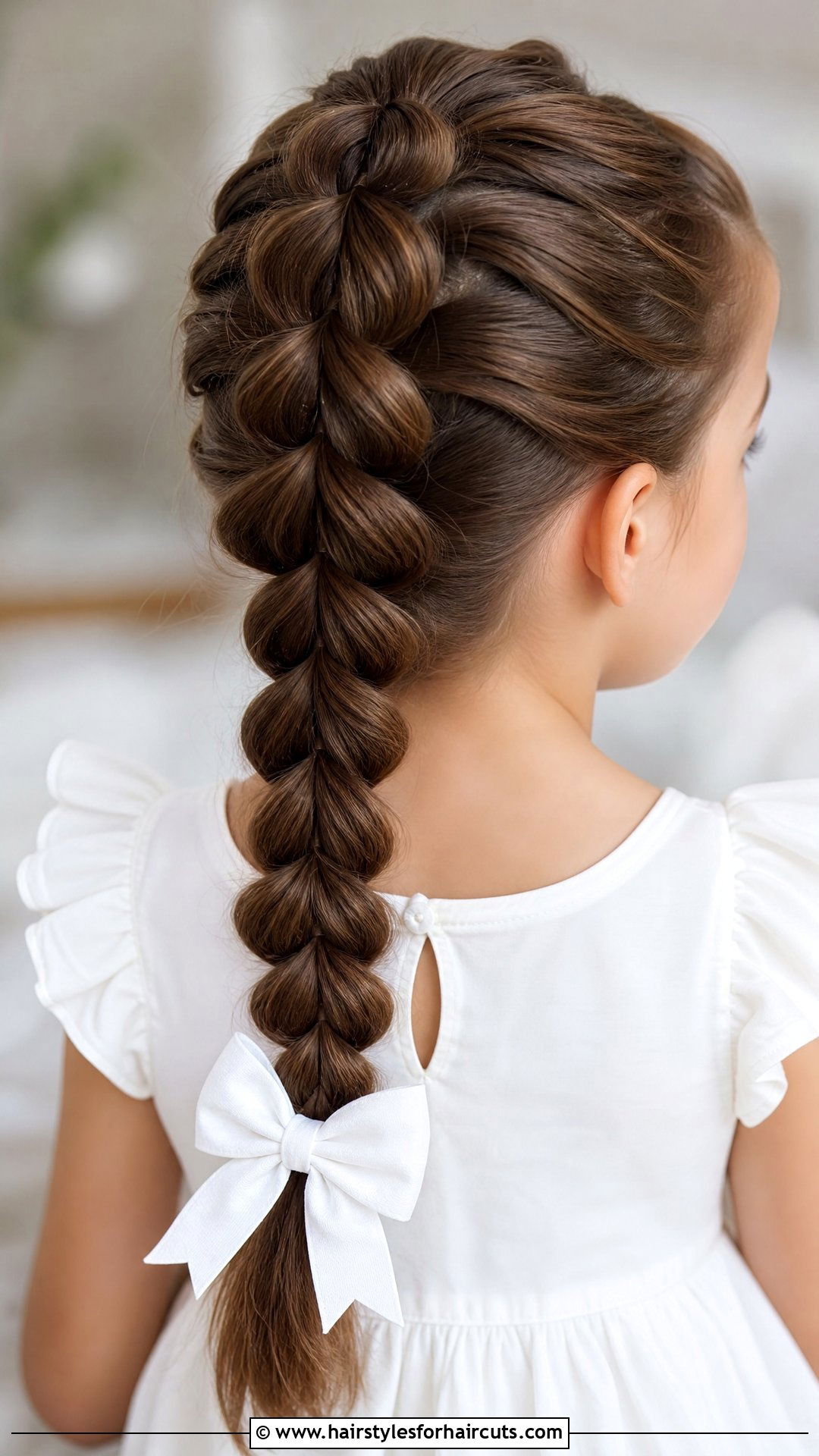 Pull Through Braid - 25 first communion hairstyles - 25 first communion hairstyles