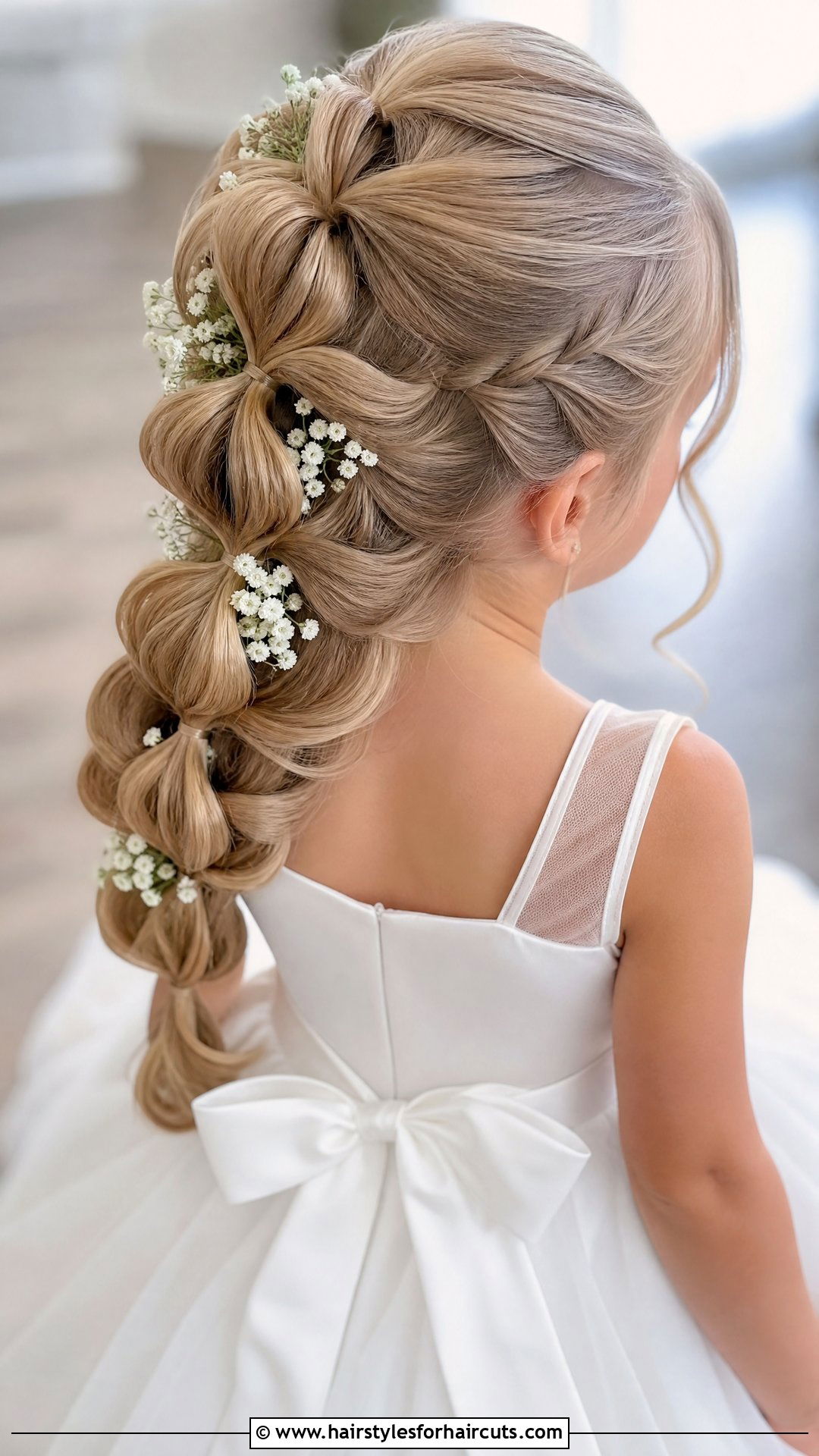 Pull Through Braid - 25 flower girl hairstyles - 25 flower girl hairstyles