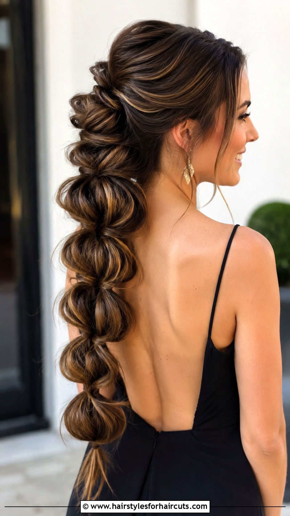 Pull Through Braid - 25 party hairstyles for medium hair - 25 party hairstyles for medium hair