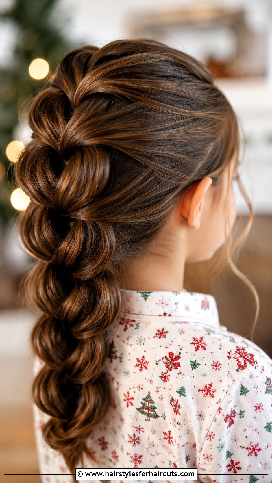 Pull Through Braid - 25 christmas hairstyles for girls - 25 christmas hairstyles for girls