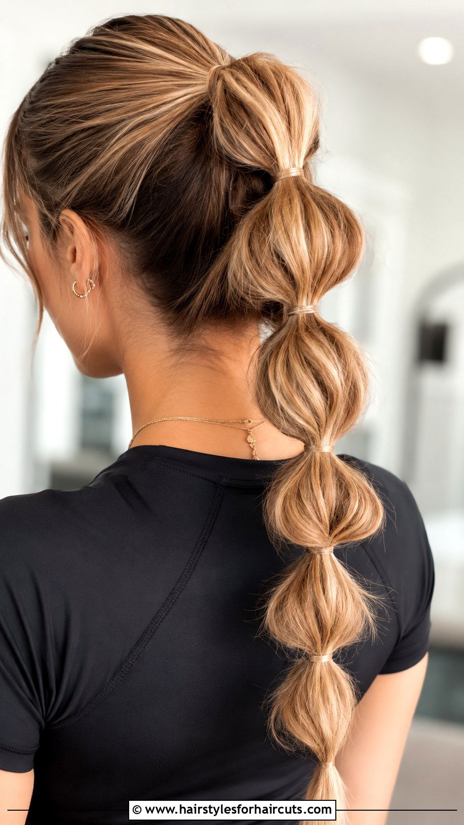 Pull Through Braid Ponytail - 25 cute softball hairstyles - 25 cute softball hairstyles