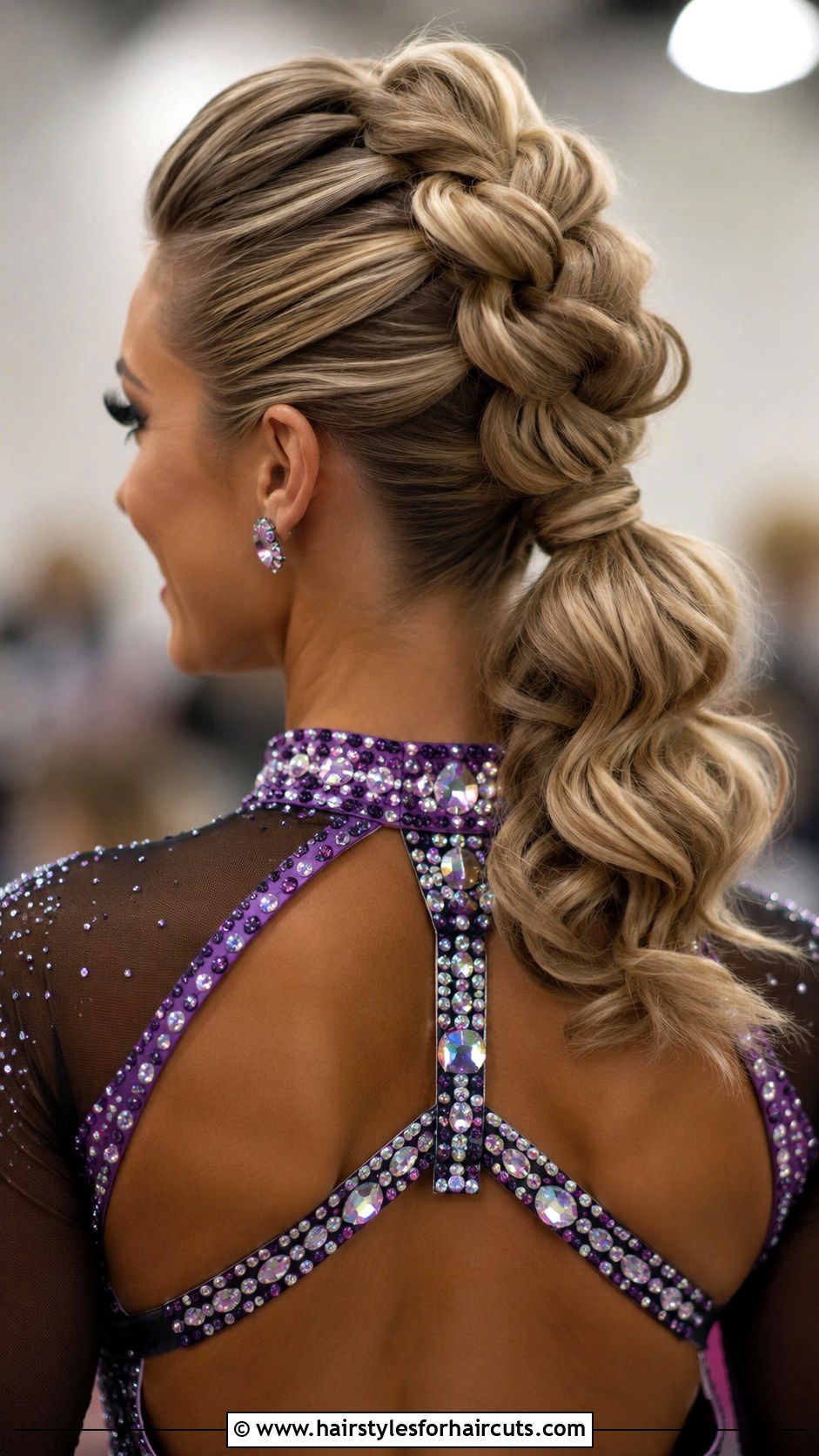 Pull Through Braid Ponytail - 25 dance hairstyles - 25 dance hairstyles