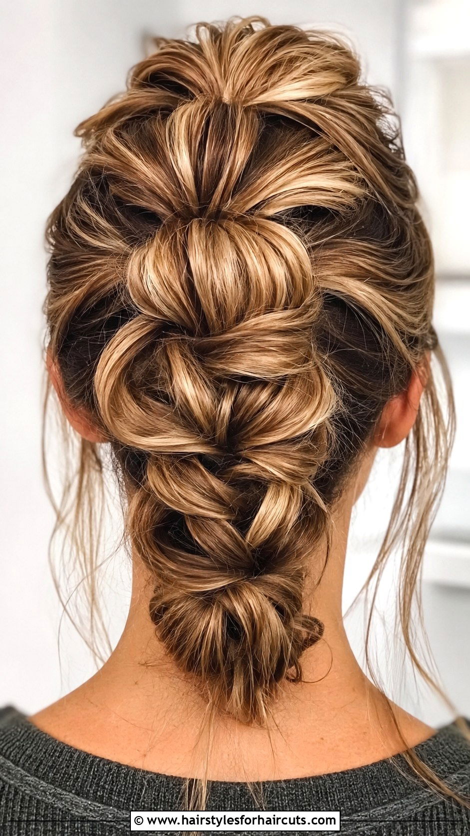 Pull Through Braid Updo - 25 complex hairstyles - 25 complex hairstyles