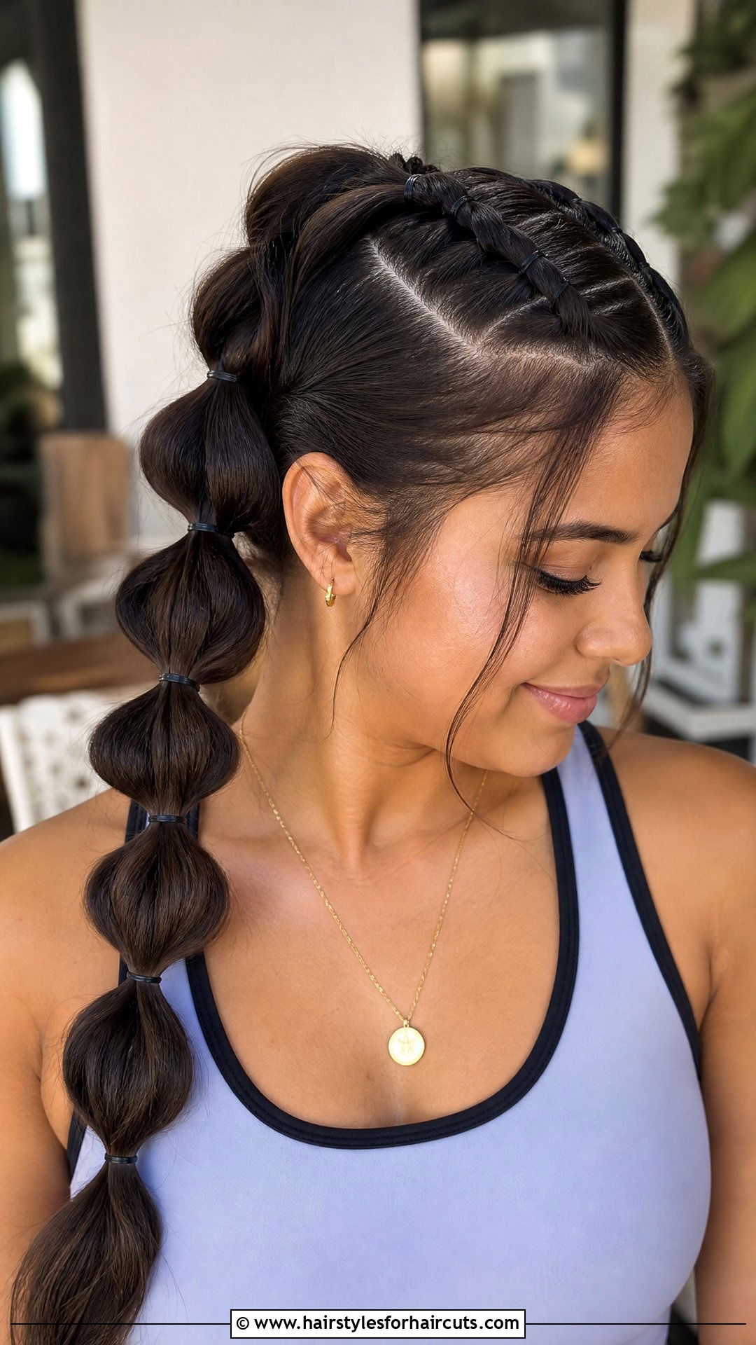 Pull Through Braid With Extensions - 25 softball hairstyles with fake hair - 25 softball hairstyles with fake hair