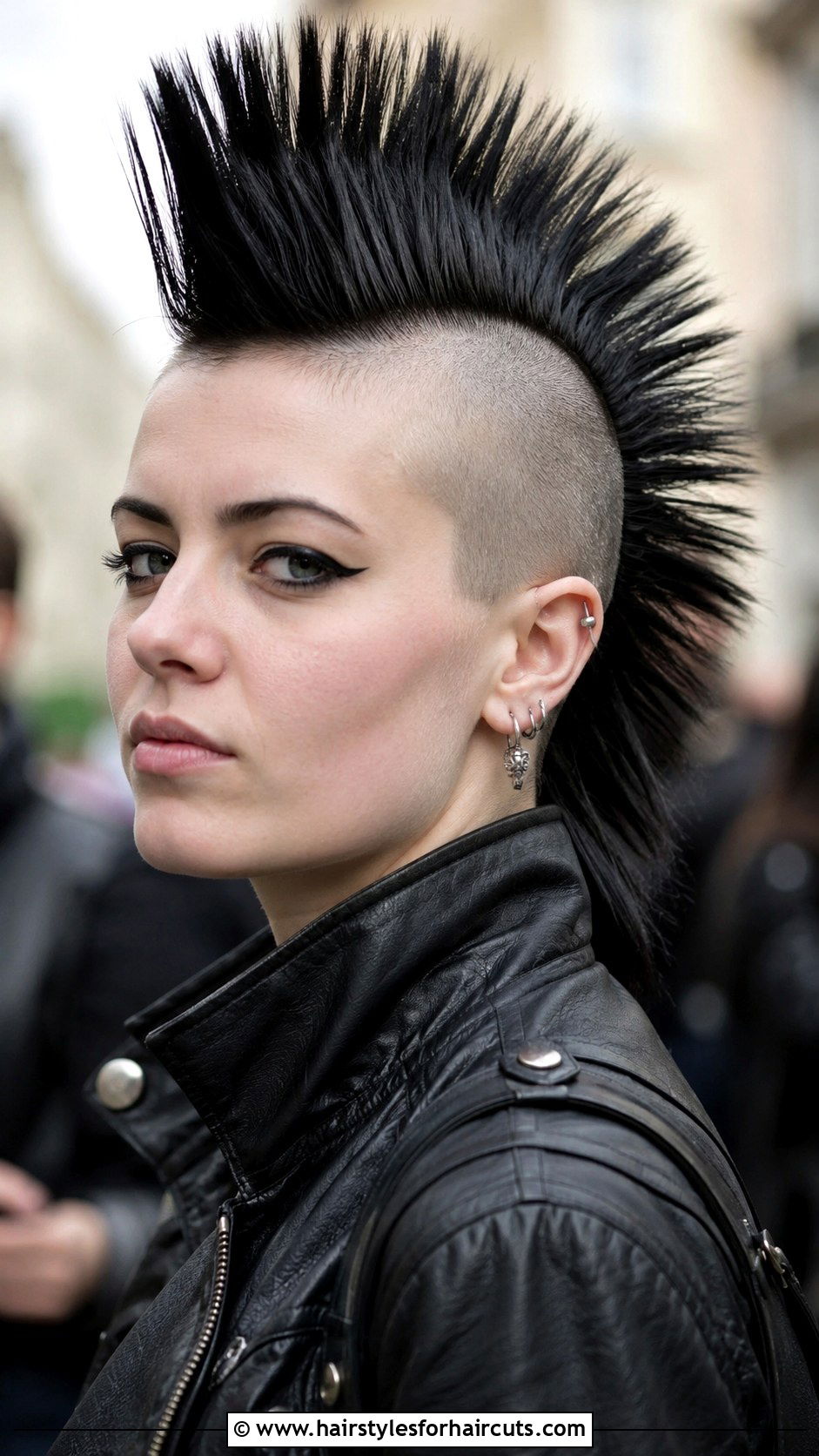 Punk British Mohawk Haircut - 25 british hairstyles - 25 british hairstyles