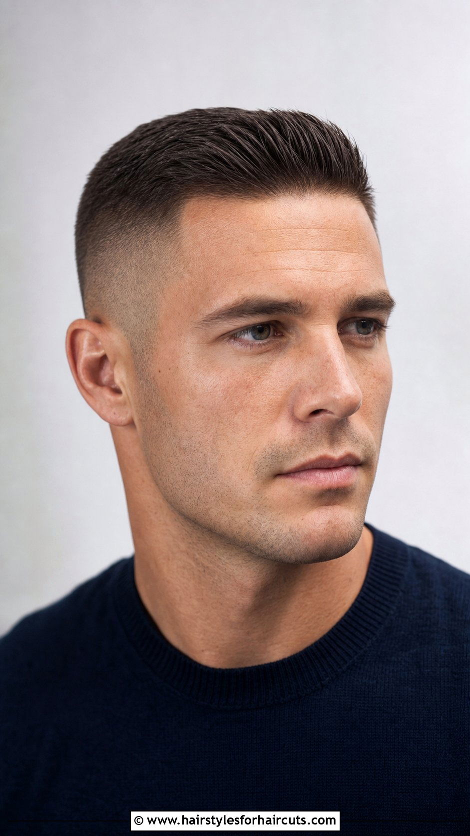 Push Back Crew Cut - 25 push back haircuts - 25 push back haircuts