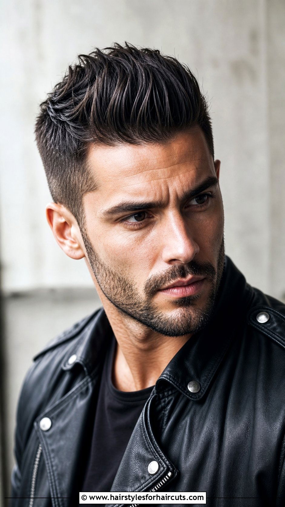 Push Back Faux Hawk Haircut - 25 push back haircuts - 25 push back haircuts
