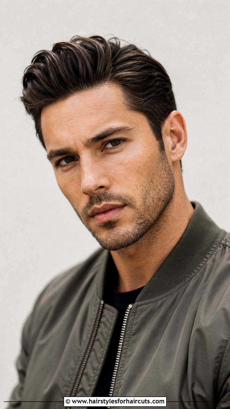 Push Back Quiff Haircut - 25 push back haircuts - 25 push back haircuts