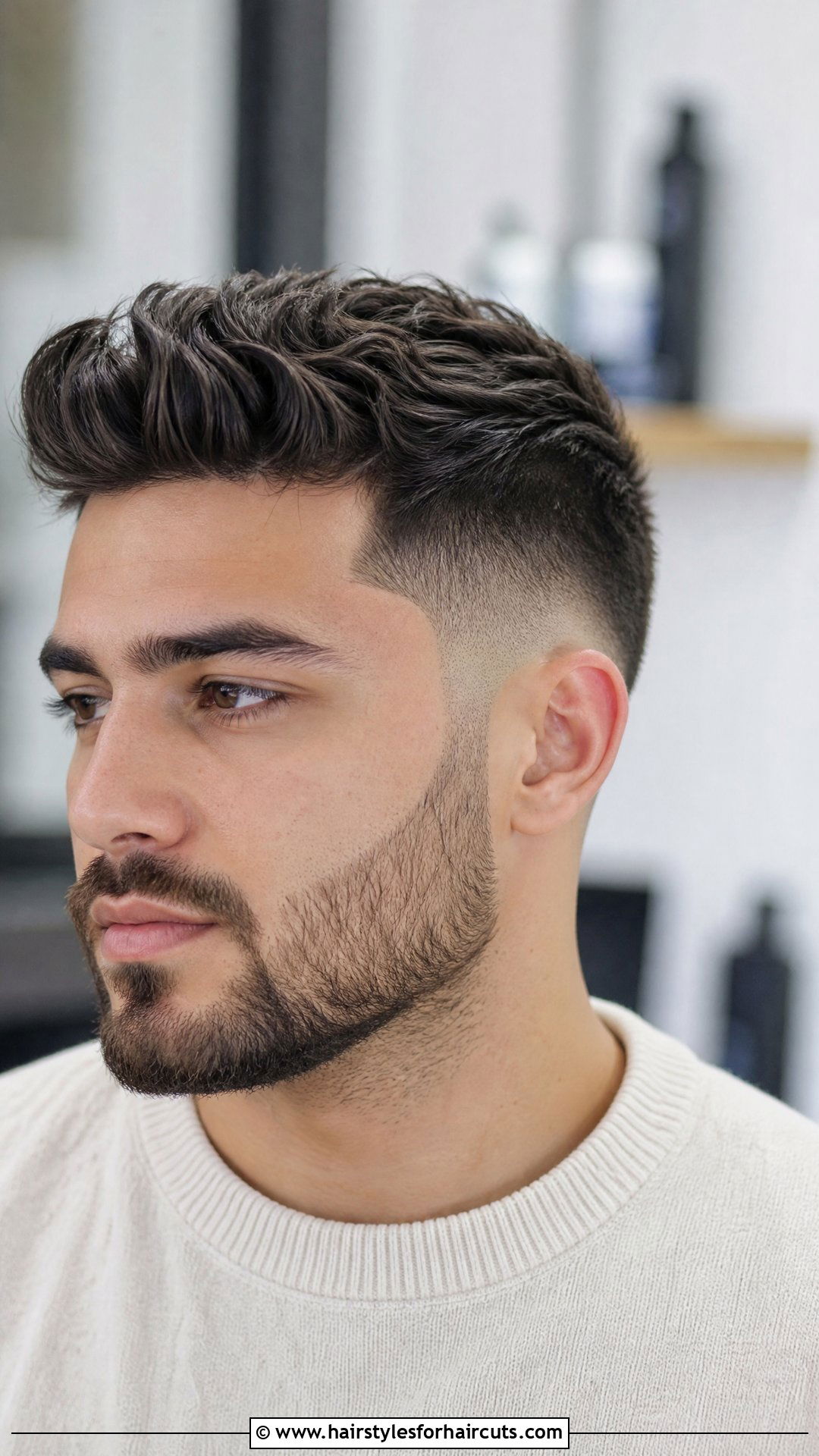 Quiff Fade Edge Up - 25 edgers haircuts - 25 edgers haircuts