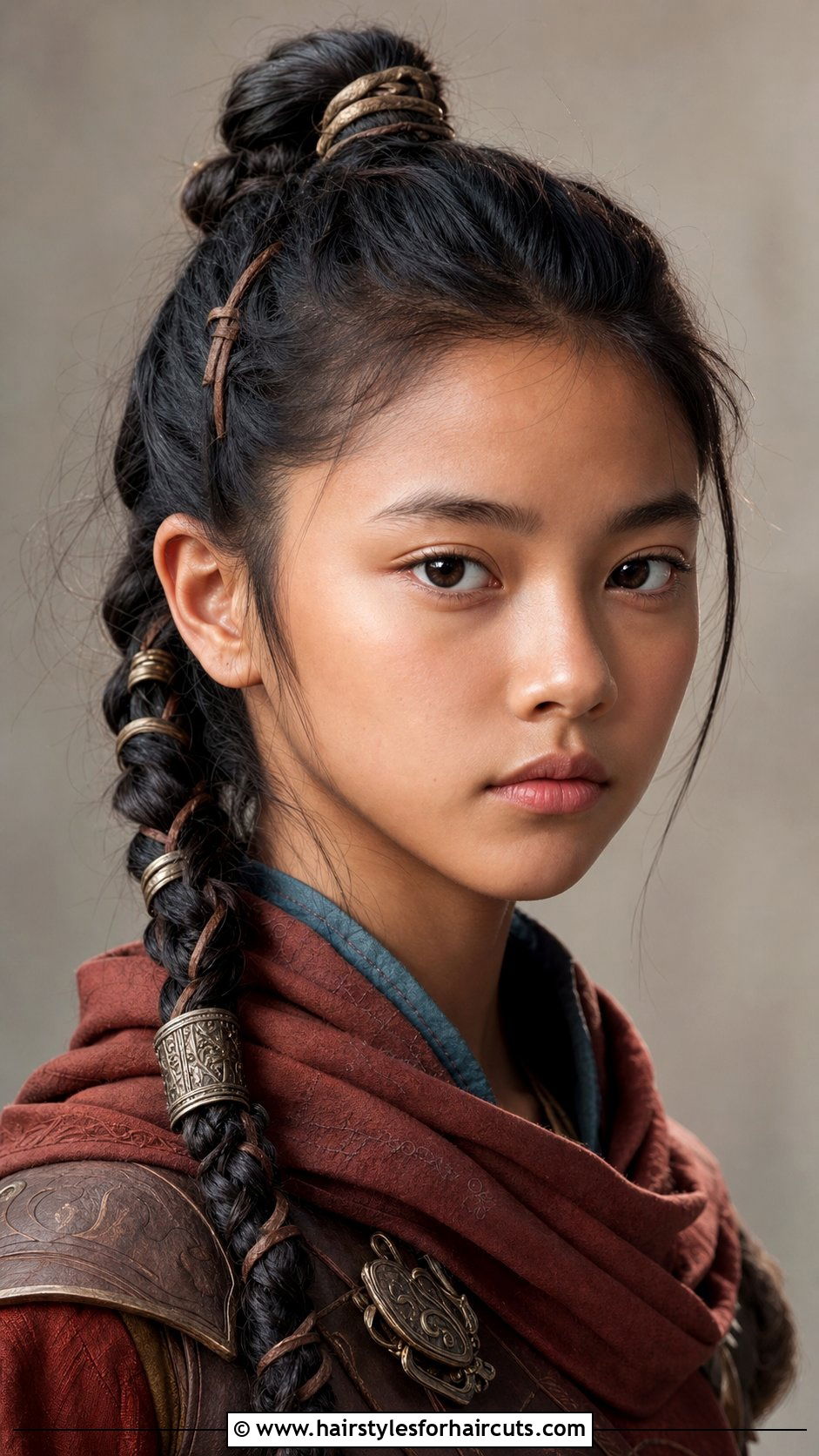 Raya Warrior Braid - 25 bibbidi bobbidi boutique hairstyles - 25 bibbidi bobbidi boutique hairstyles