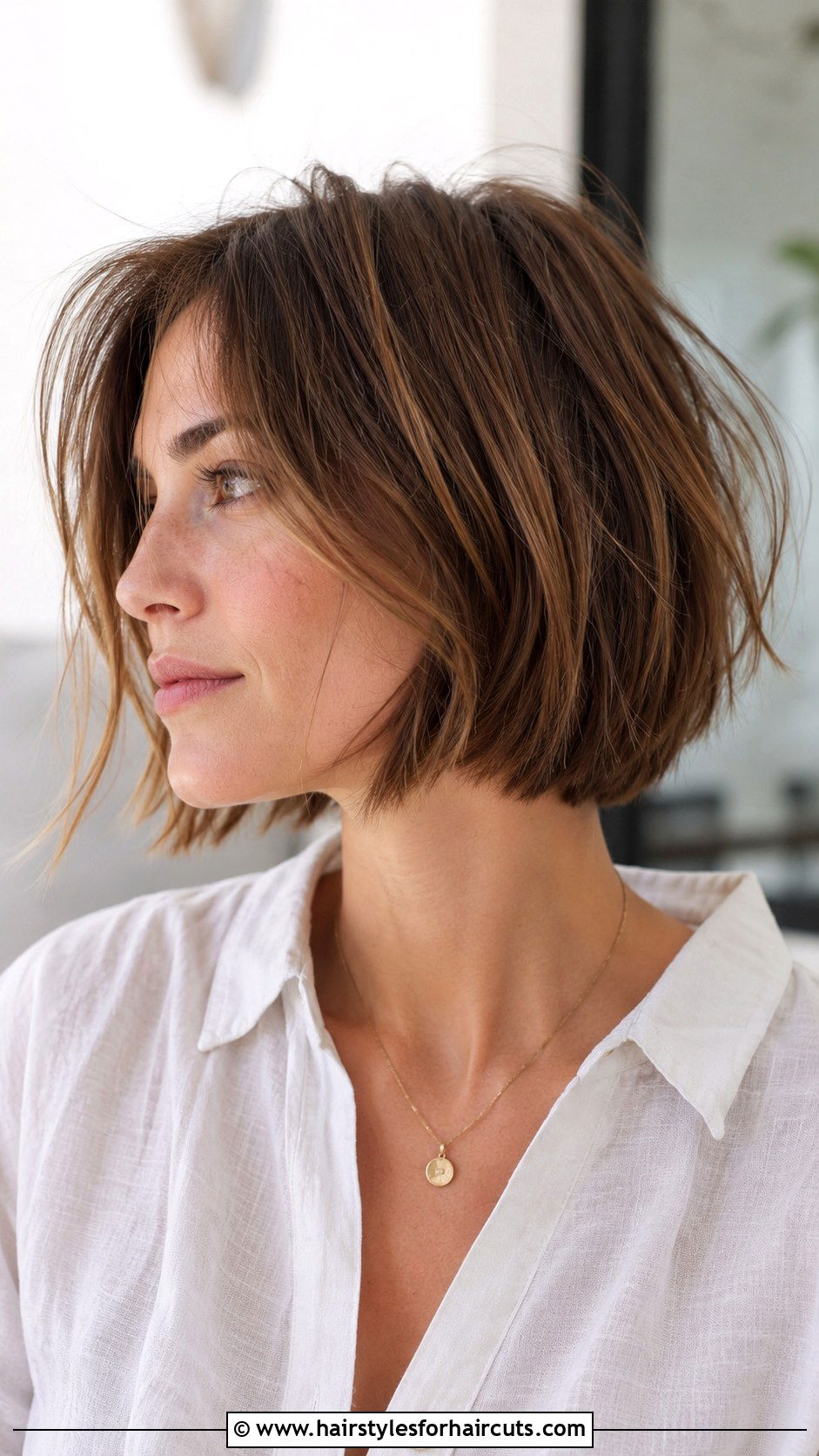 Razor Cut Bob - 25 summer haircuts for thin hair - 25 summer haircuts for thin hair