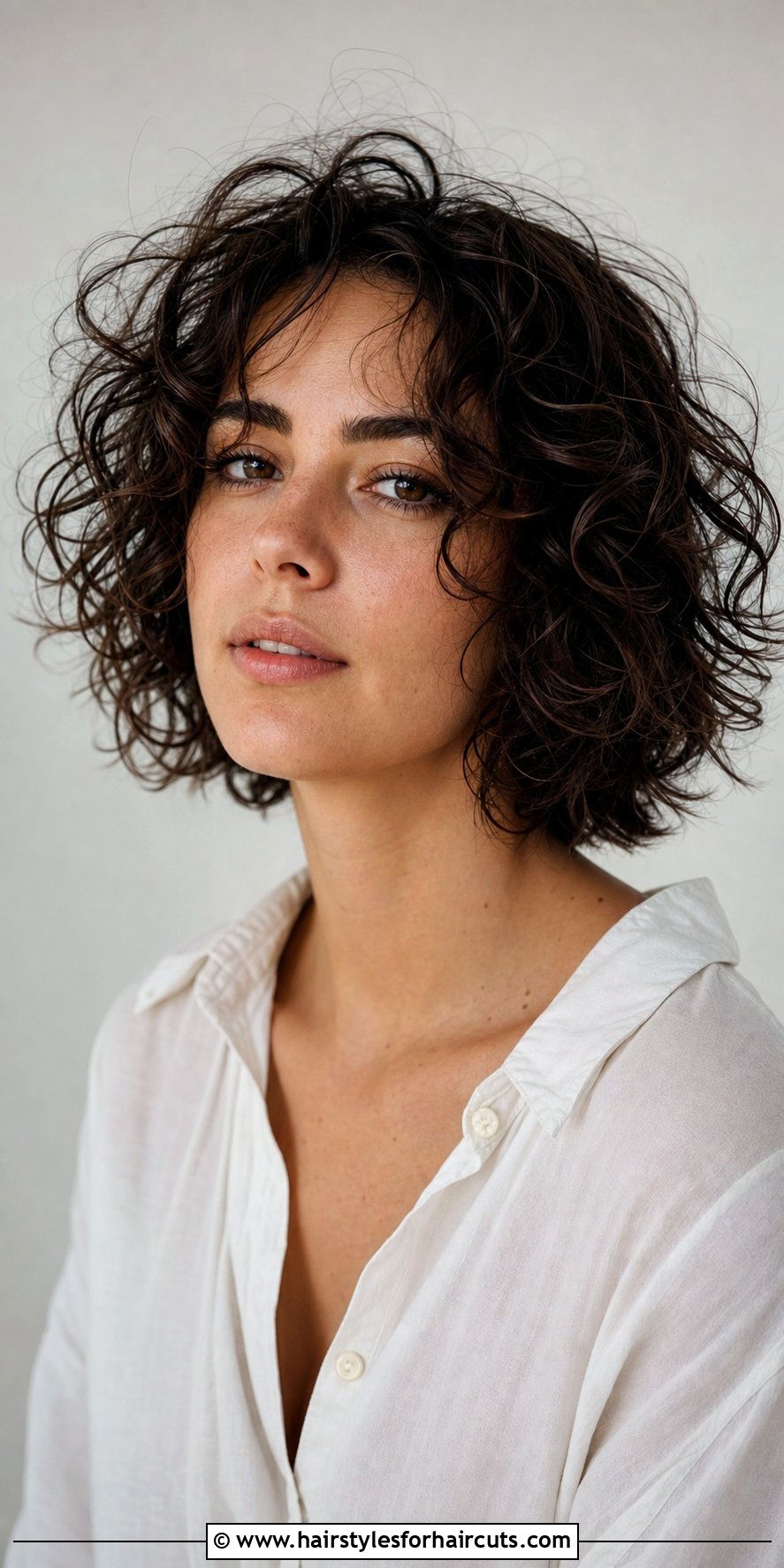 Razor Cut Curly Bob - 25 low density curly haircuts - 25 low density curly haircuts