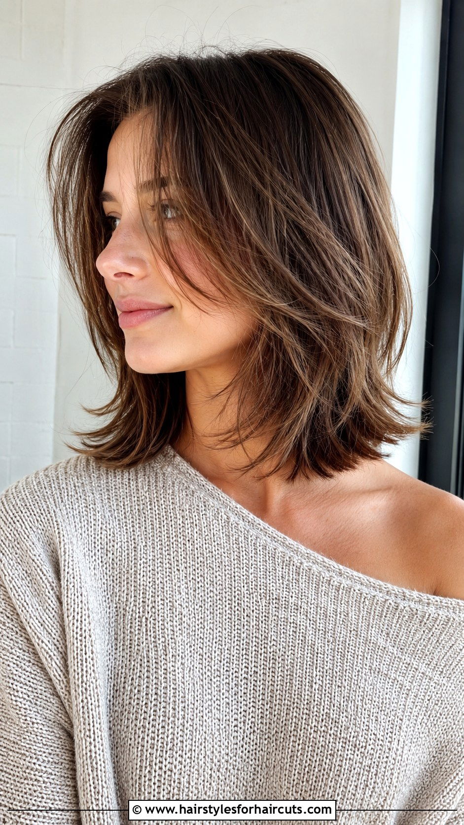 Razor Cut Lob - 25 back to school haircuts - 25 back to school haircuts