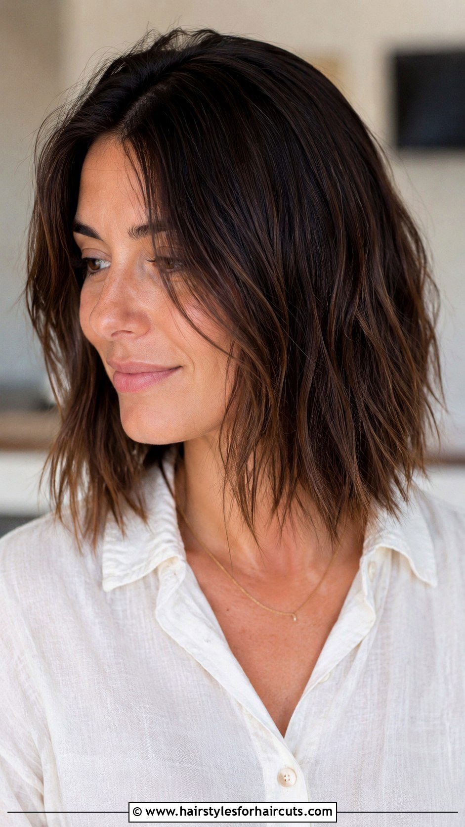Razor Cut Lob - 25 haircuts hairstyles - 25 haircuts hairstyles