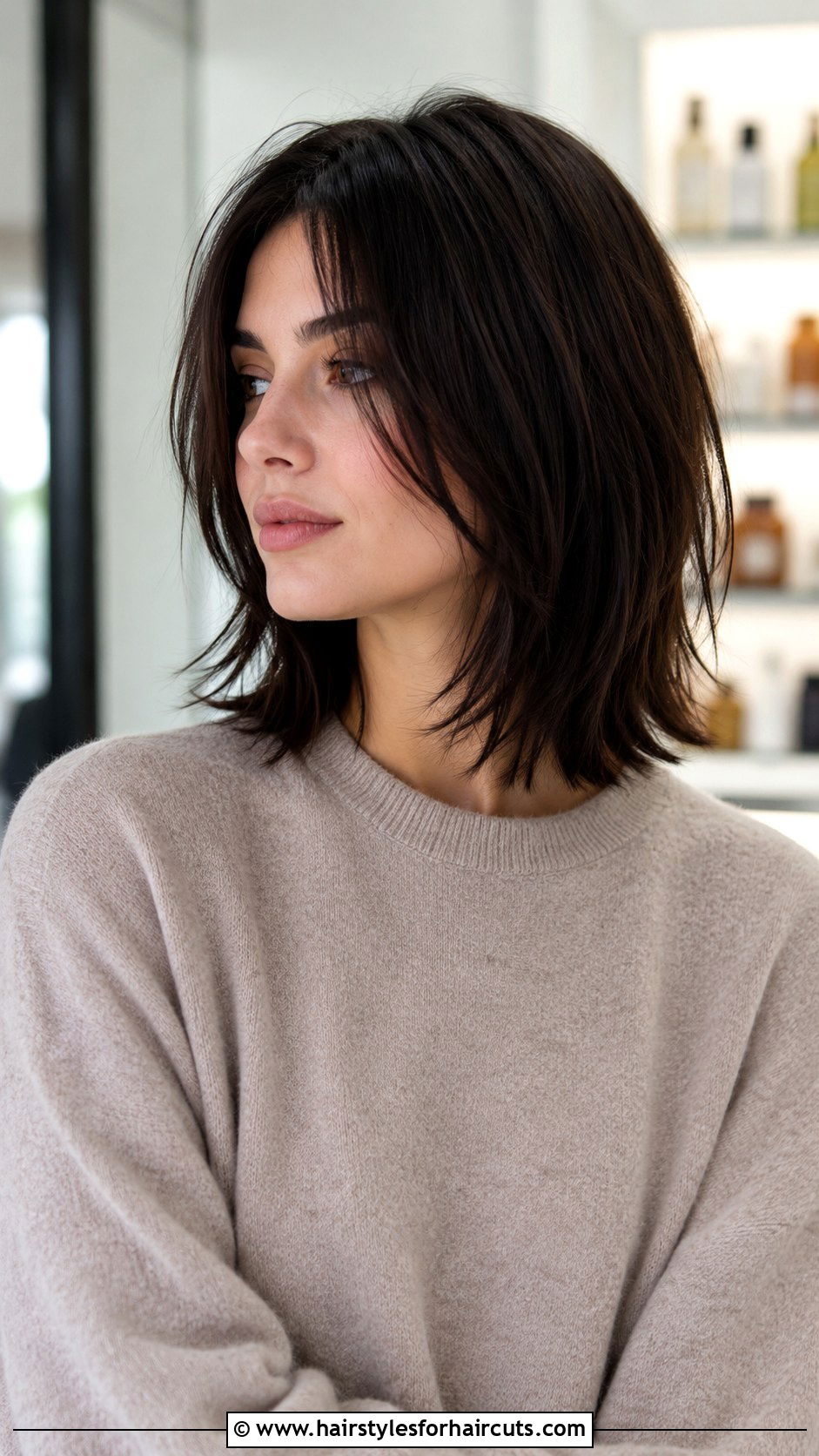 Razor Cut Lob - 25 haircuts inspiration - 25 haircuts inspiration