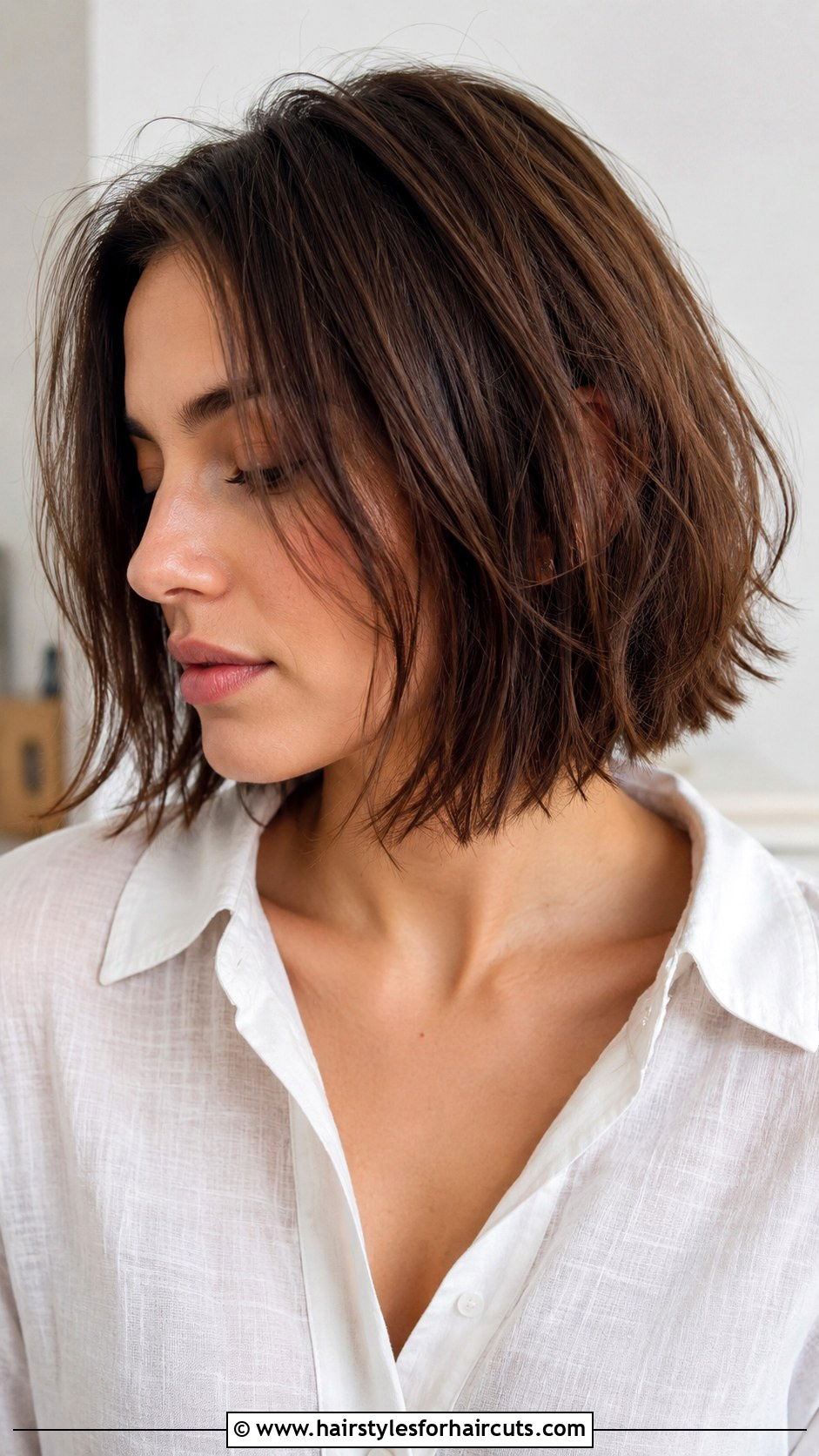 Razor Cut Lob - 25 choosing a hairstyles - 25 choosing a hairstyles