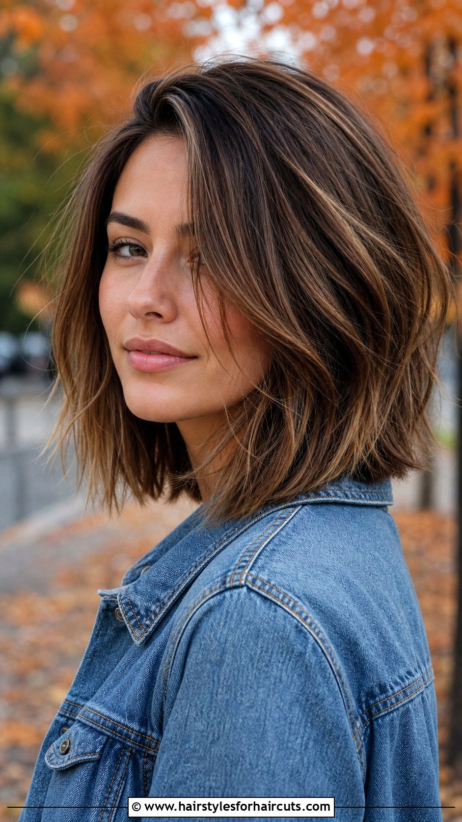 Razor Cut Lob - 25 haircuts thick straight hair - 25 haircuts thick straight hair