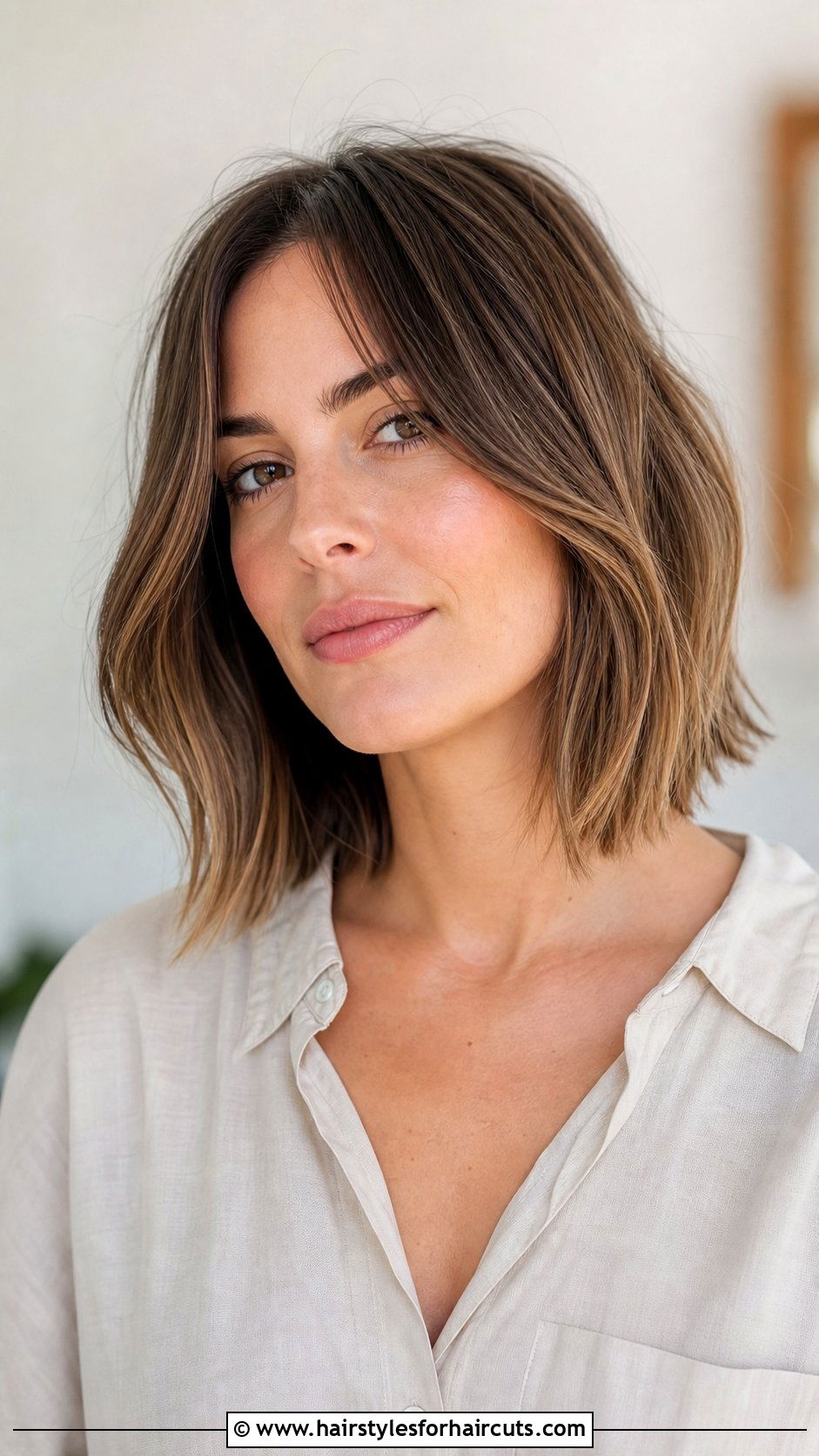 Razor Cut Lob For Oval Face - 25 haircuts for oval faces - 25 haircuts for oval faces