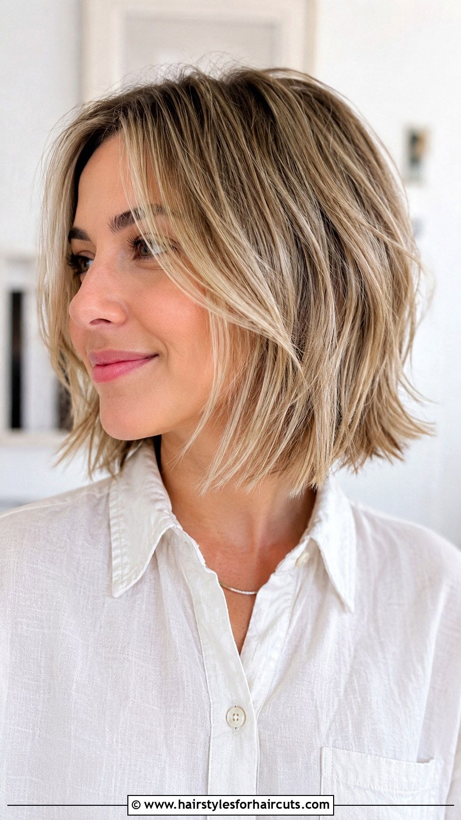 Razor Cut Lob For Thin Hair - 25 cute medium length haircuts for thin hair - 25 cute medium length haircuts for thin hair
