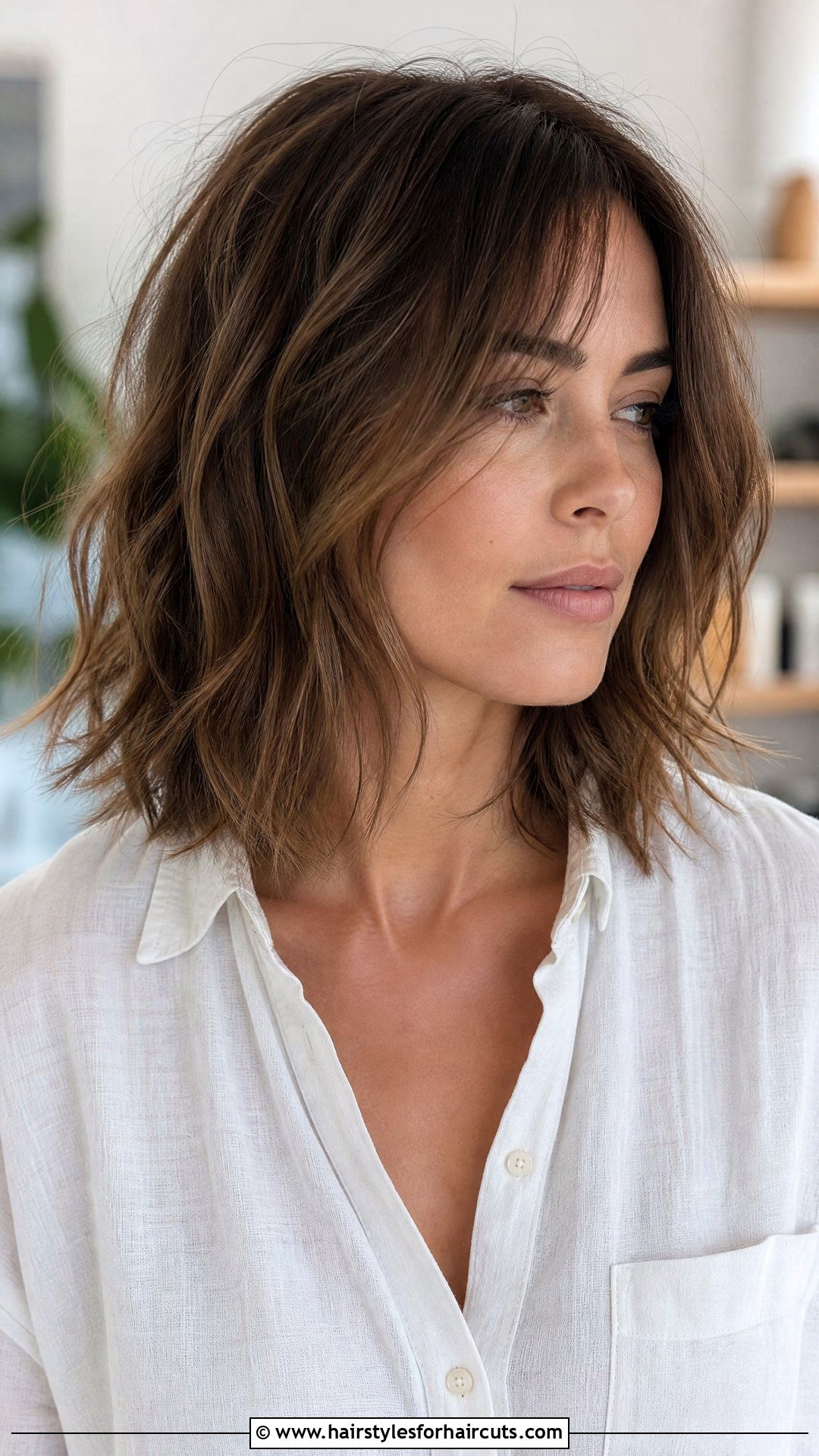 Razor Cut Lob Haircut - 25 fresh haircuts - 25 fresh haircuts