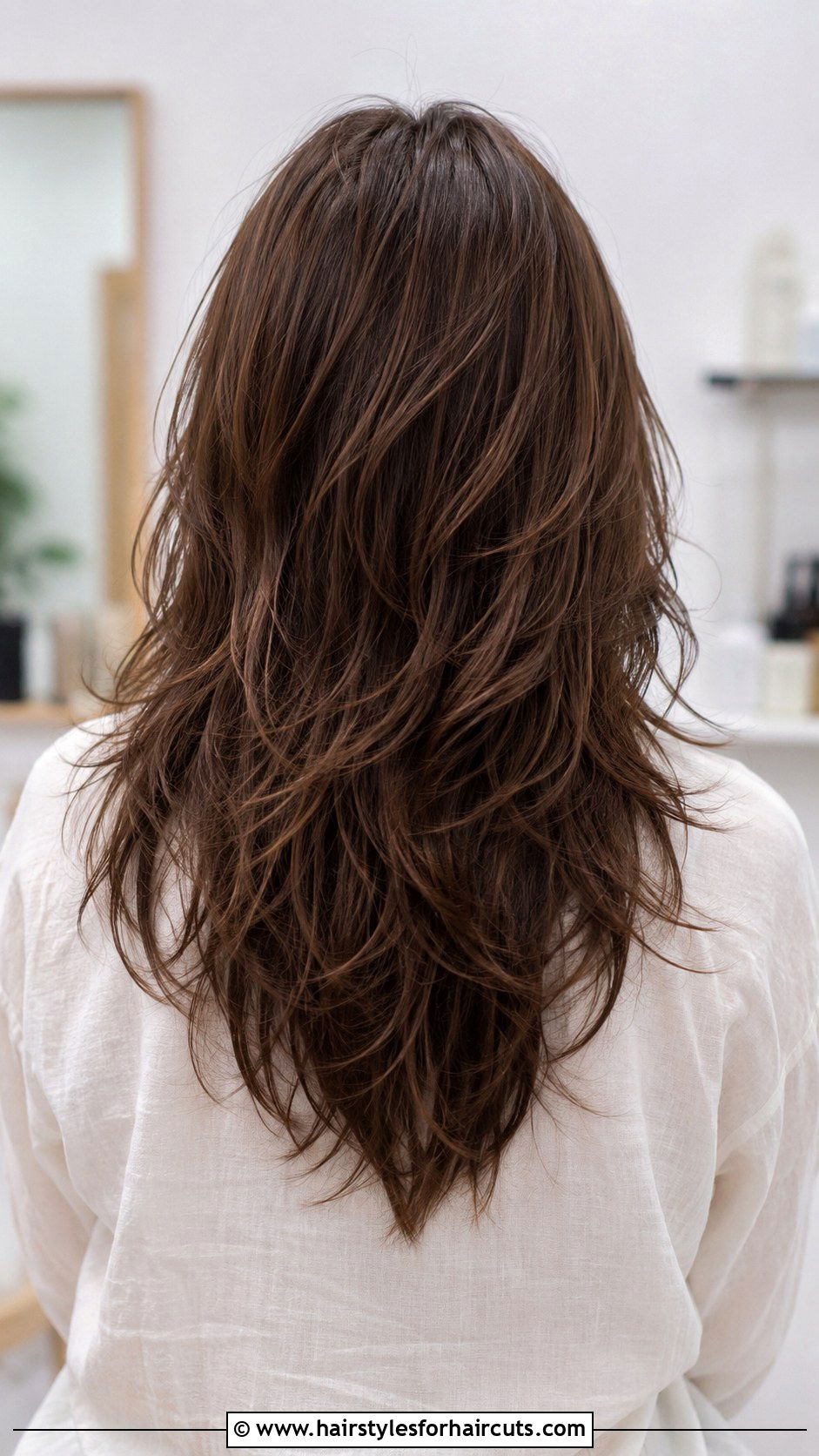 Razor Cut Textured Back - 25 hair back haircuts - 25 hair back haircuts