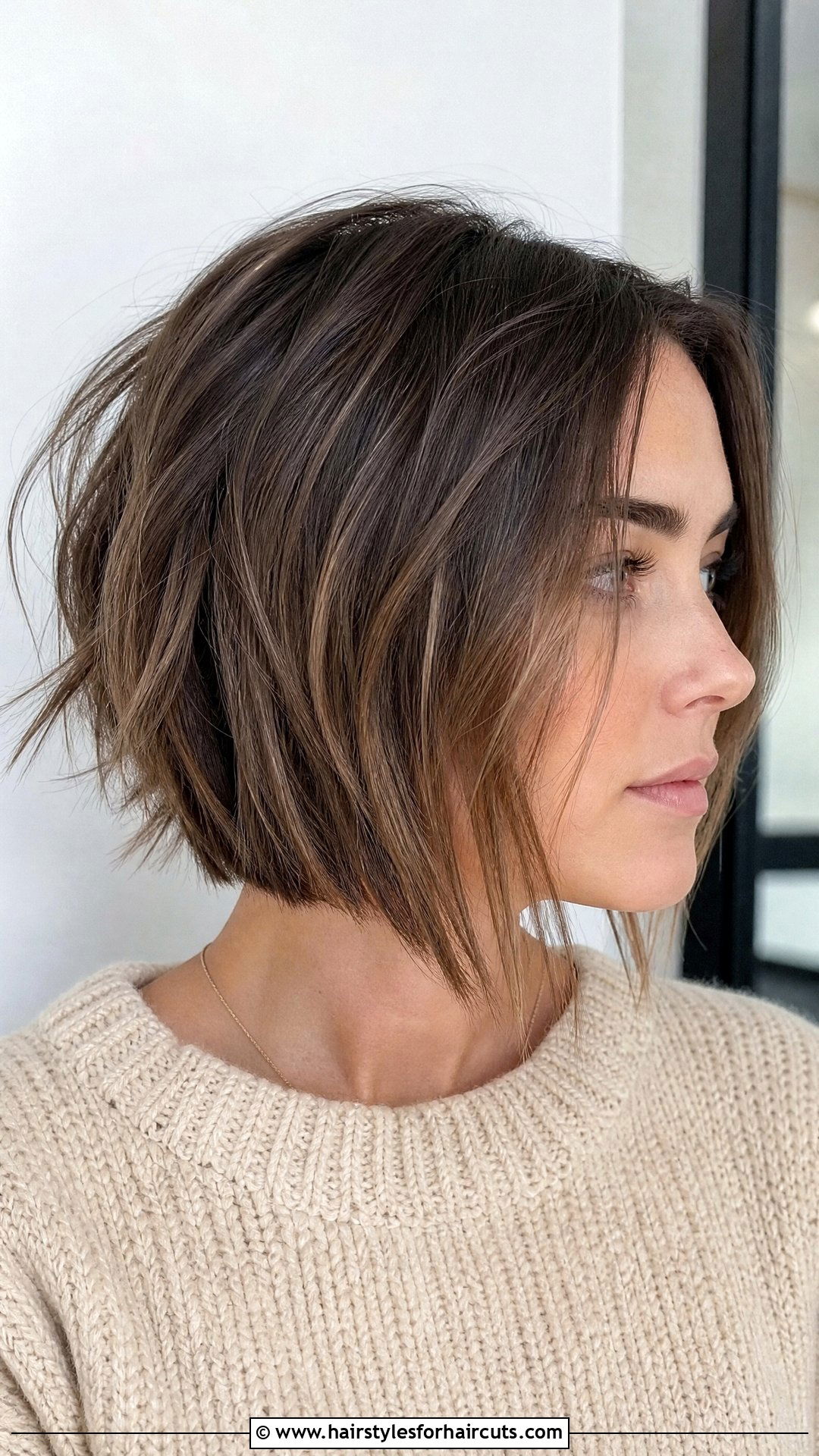 Razored Angled Bob Haircut - 25 angles haircuts - 25 angles haircuts