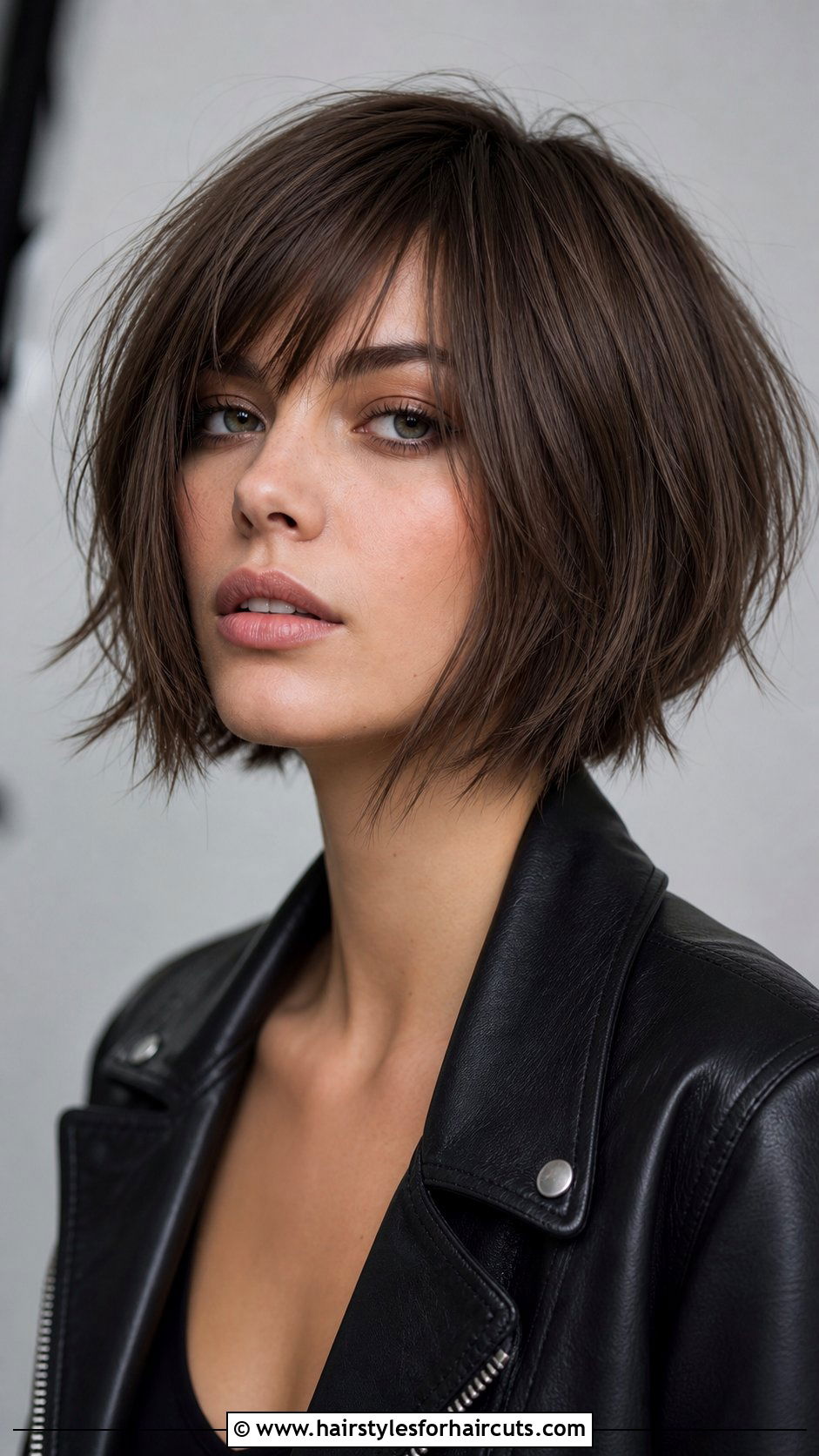 Razored Bob Cool Brown - 25 bob haircuts brown hair - 25 bob haircuts brown hair