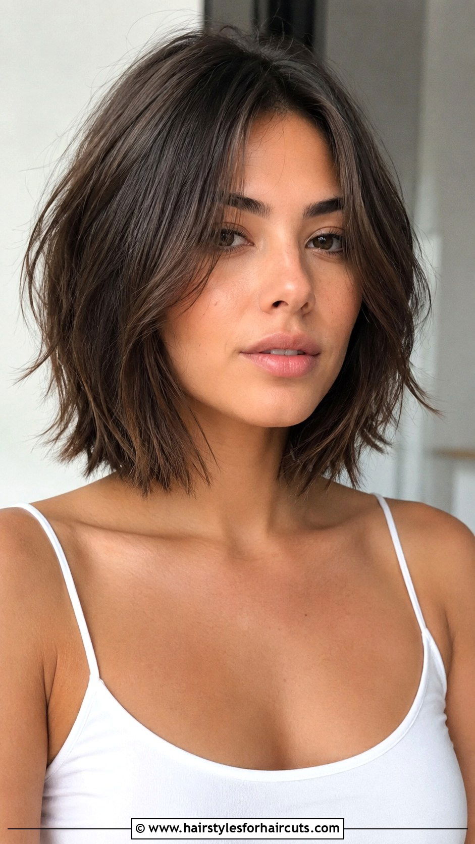 Razored Lob - 25 medium fine hairstyles - 25 medium fine hairstyles