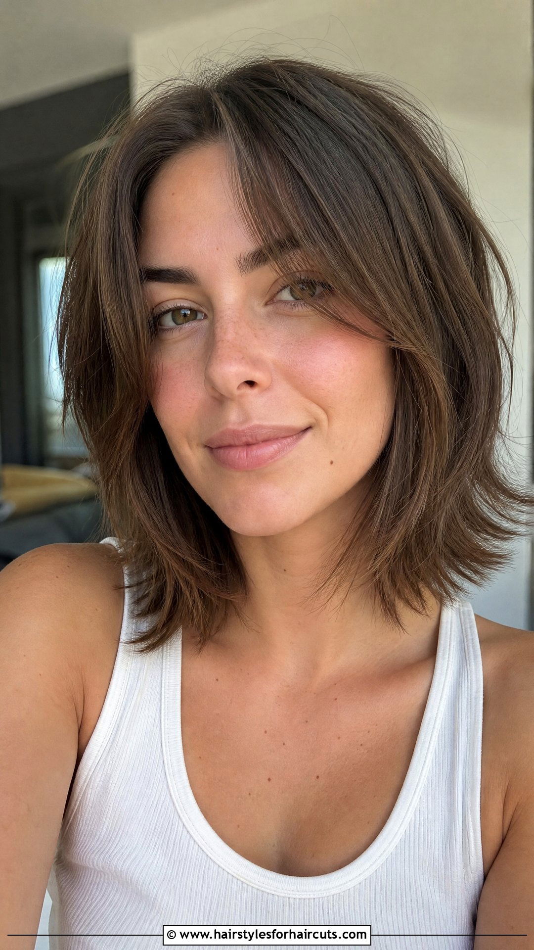 Razored Lob Haircut - 25 white woman hairstyles - 25 white woman hairstyles