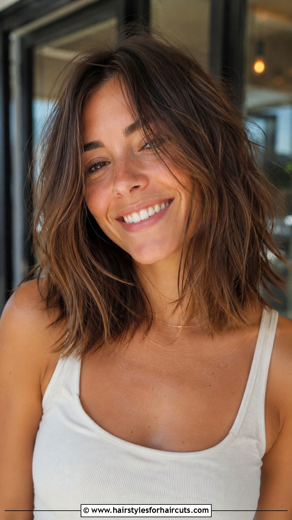 Razored Lob Spring Haircut - 25 spring haircuts - 25 spring haircuts
