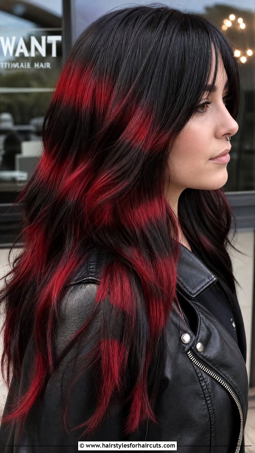 Red And Black Raccoon Hair - 25 raccoon hairstyles - 25 raccoon hairstyles