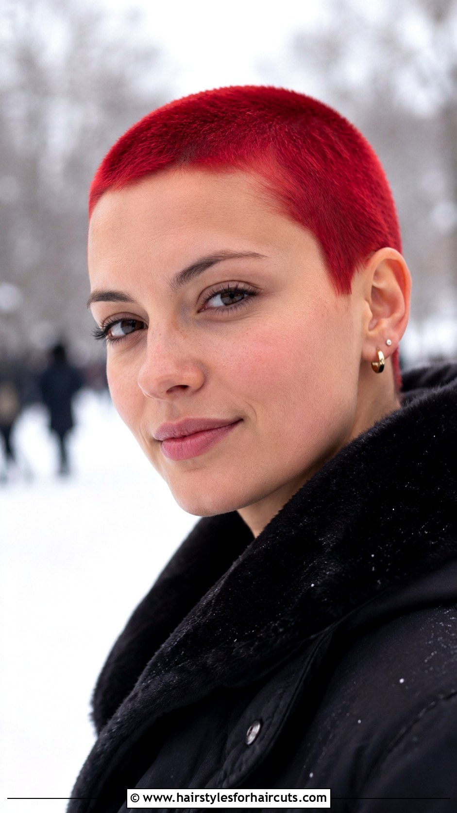 Red Buzz Cut - 25 short haircuts for red hair - 25 short haircuts for red hair
