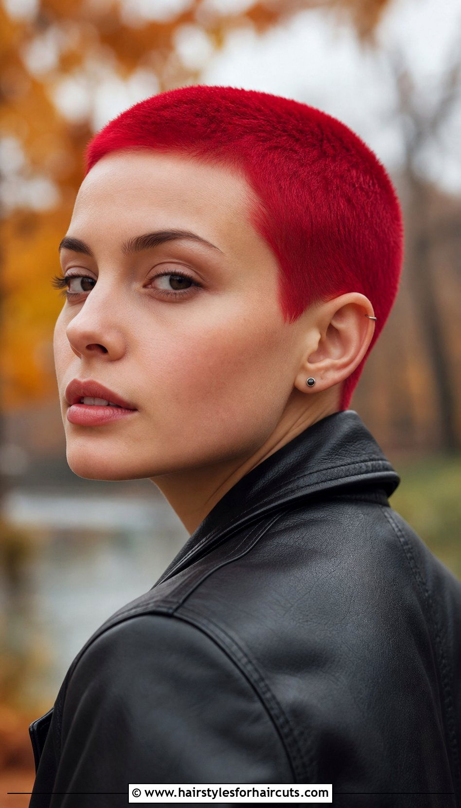 Red Dyed Zero Haircut - 25 zero haircuts - 25 zero haircuts