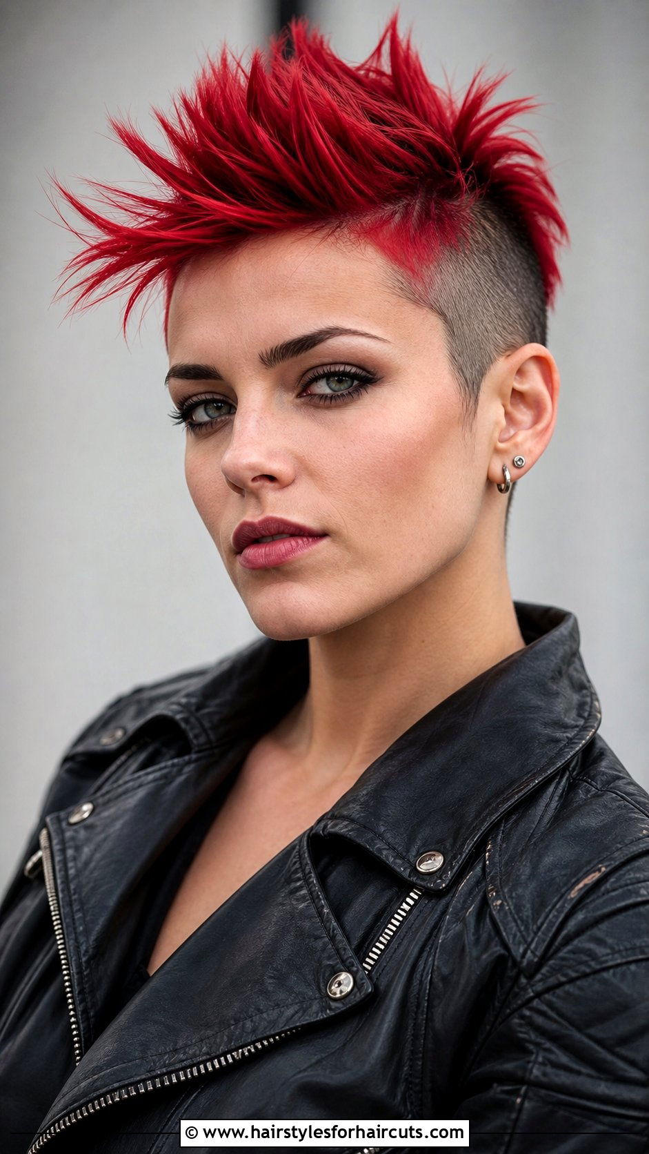 Red Faux Hawk Haircut - 25 short red hairstyles - 25 short red hairstyles