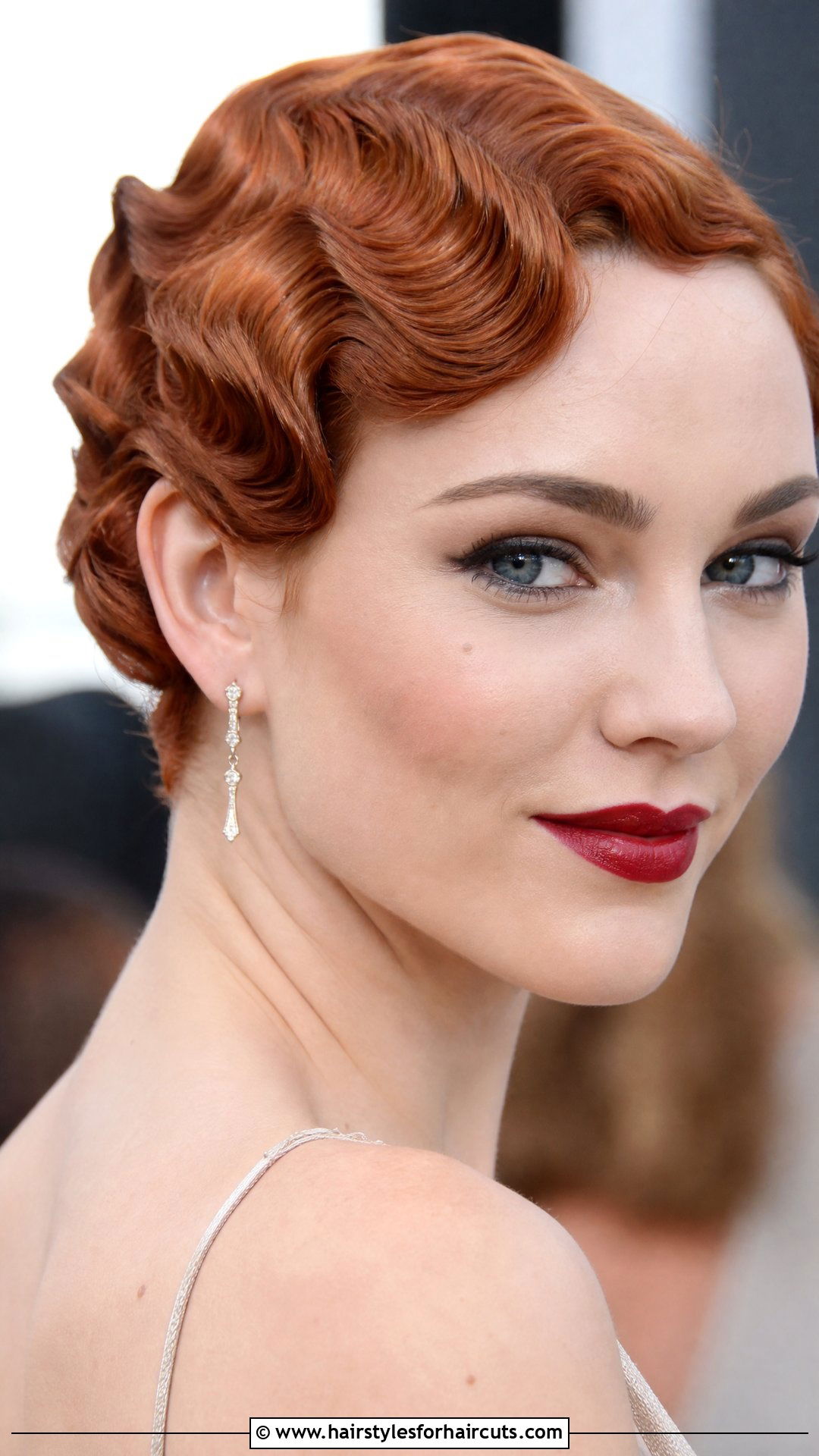 Red Finger Waves - 25 finger wave hairstyles for black hair - 25 finger wave hairstyles for black hair