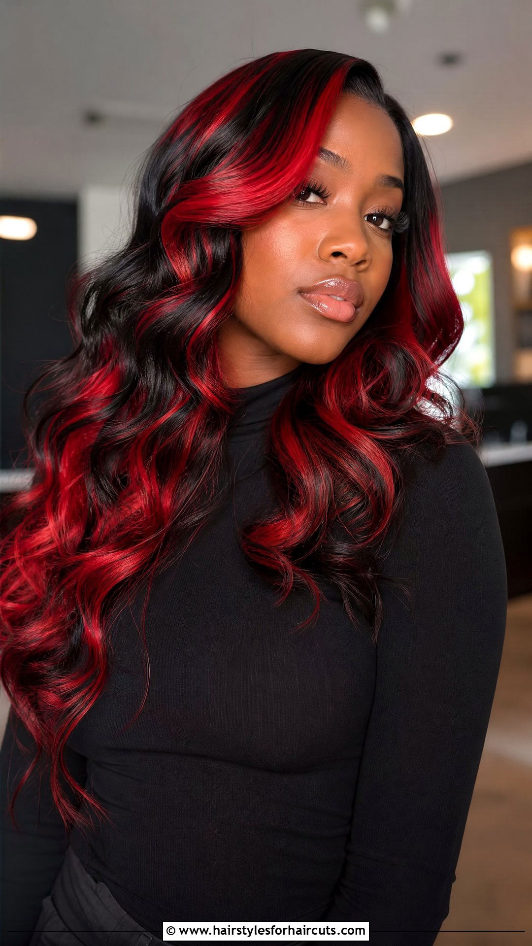 Red Highlights Long Hair - 25 highlights hairstyles for long hair - 25 highlights hairstyles for long hair