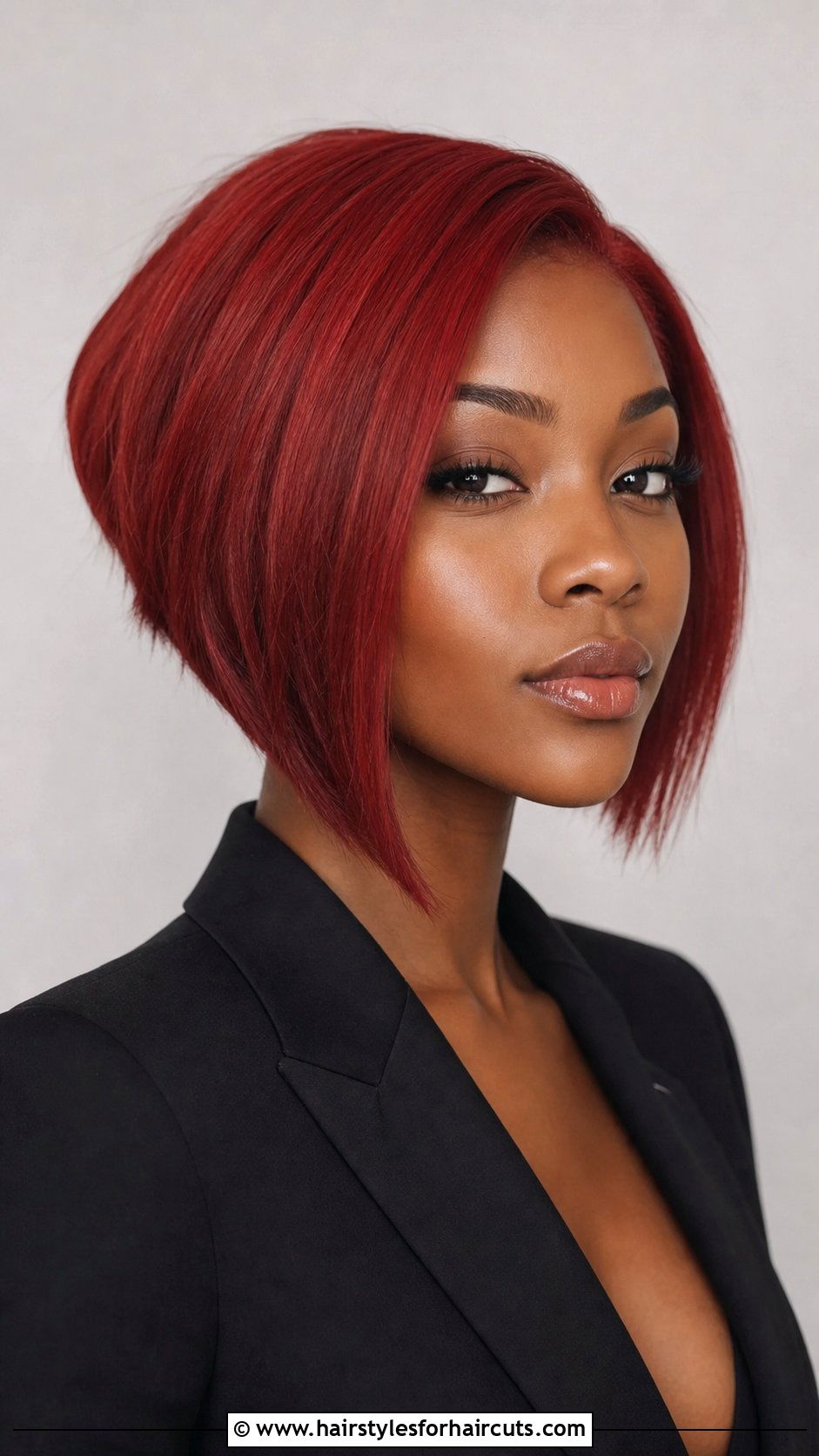 Red Inverted Bob Haircut - 25 red short haircuts black woman - 25 red short haircuts black woman