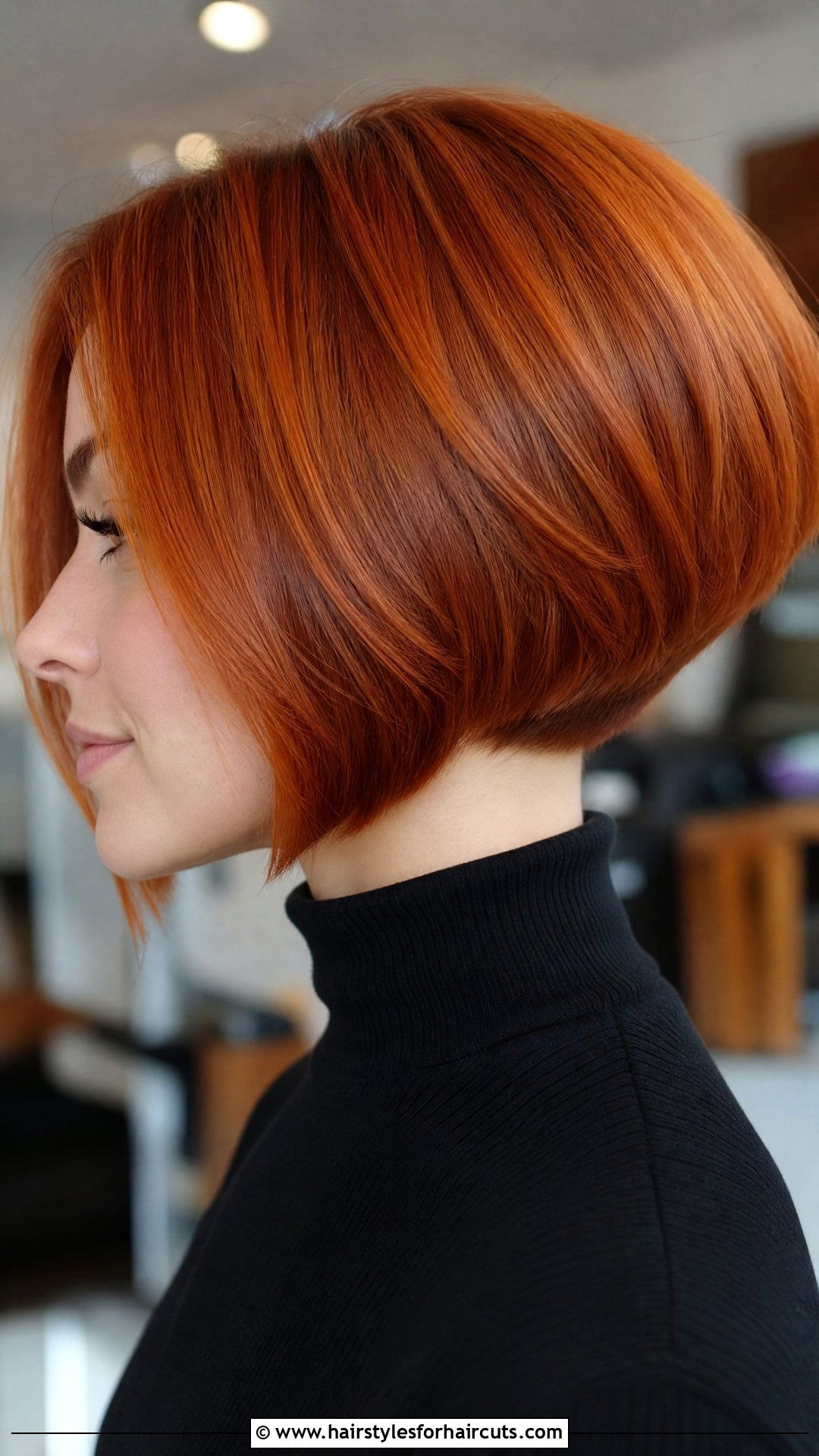 Red Inverted Bob Haircut - 25 inverted bob haircuts - 25 inverted bob haircuts