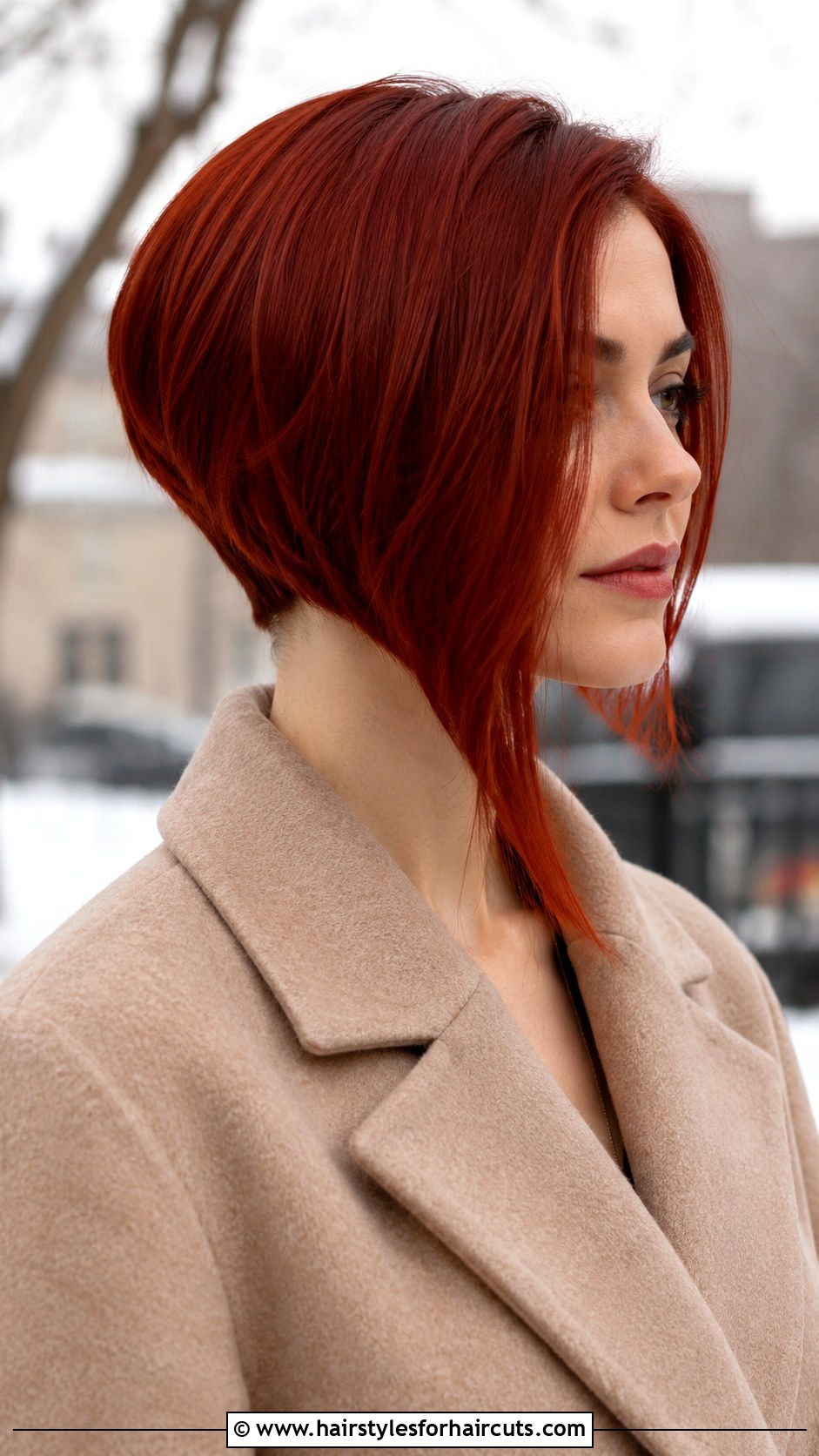 Red Inverted Bob - 25 short haircuts for red hair - 25 short haircuts for red hair