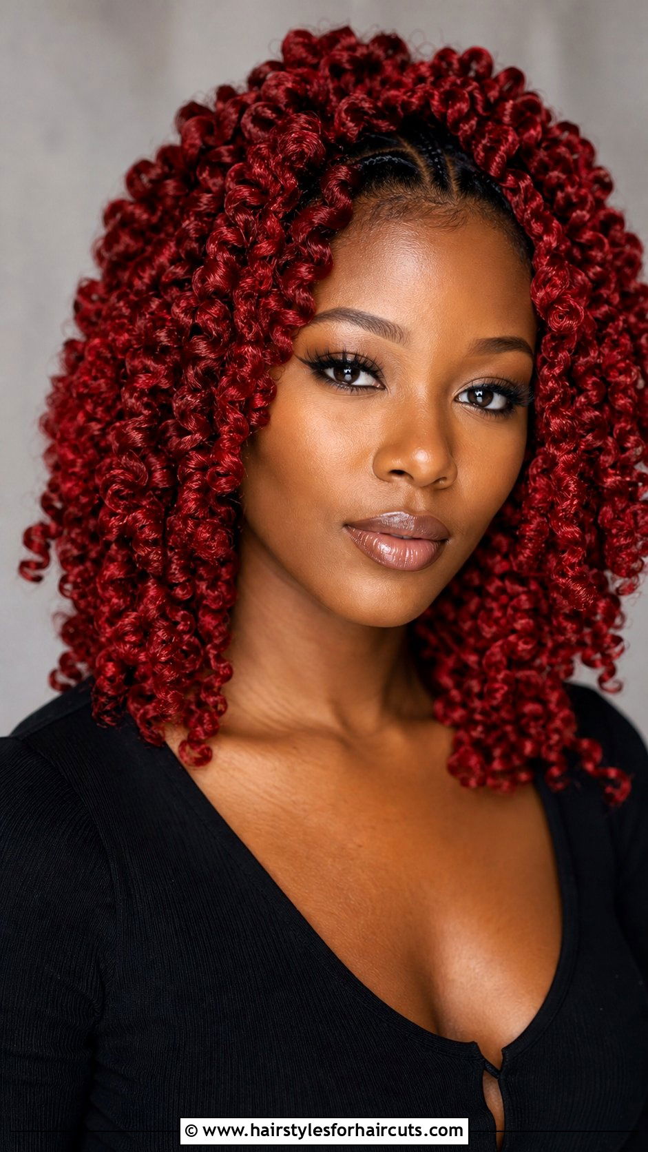 Red Jerry Curl Crochet - 25 jerry curl crochet hairstyles - 25 jerry curl crochet hairstyles